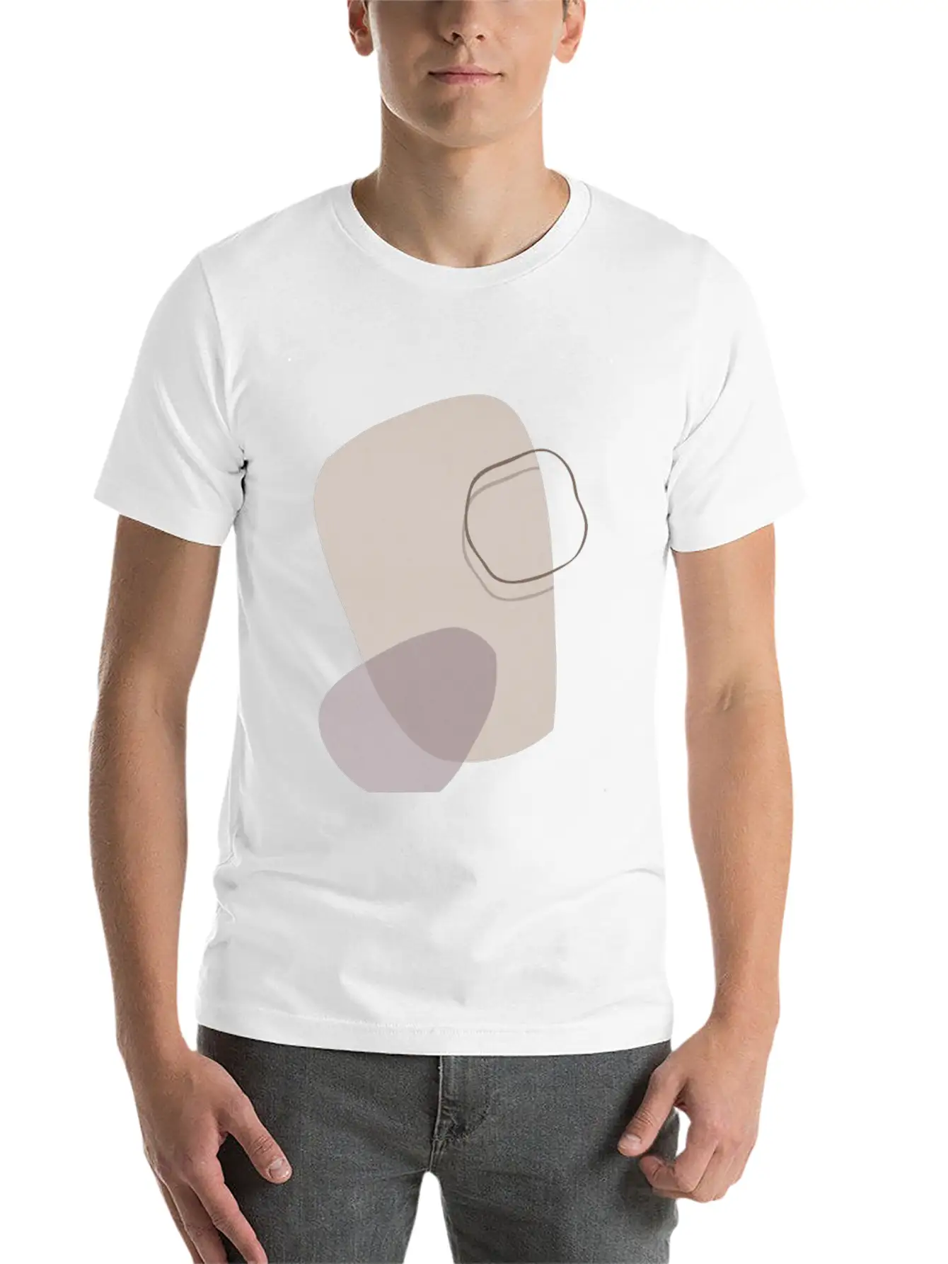 Abstract Shapes 11 Timeless Short Sleeve Tee – Comfy And Minimalist Design