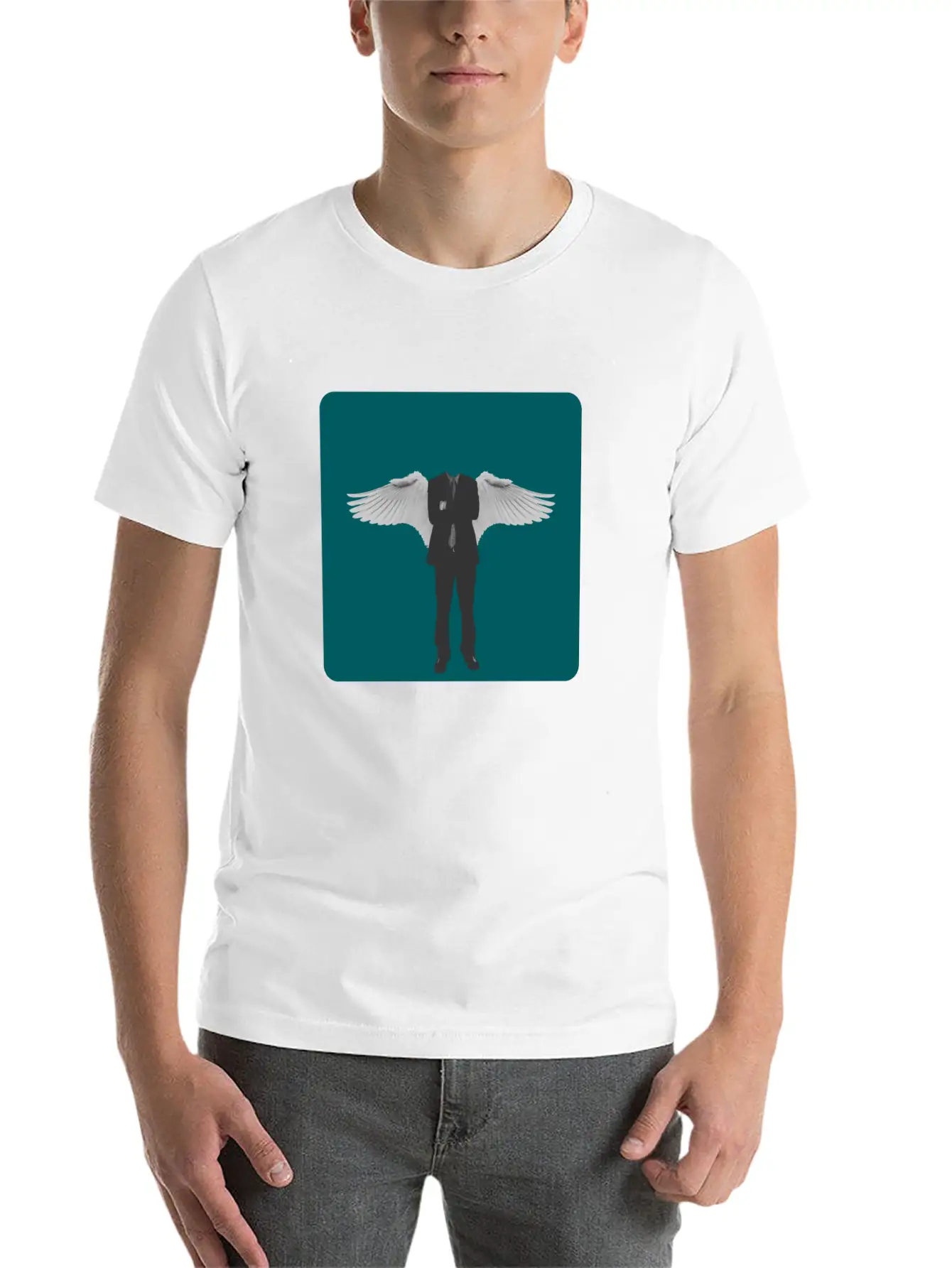 Aesthetic Angel Timeless Short Sleeve Tee – Comfy And Minimalist Design