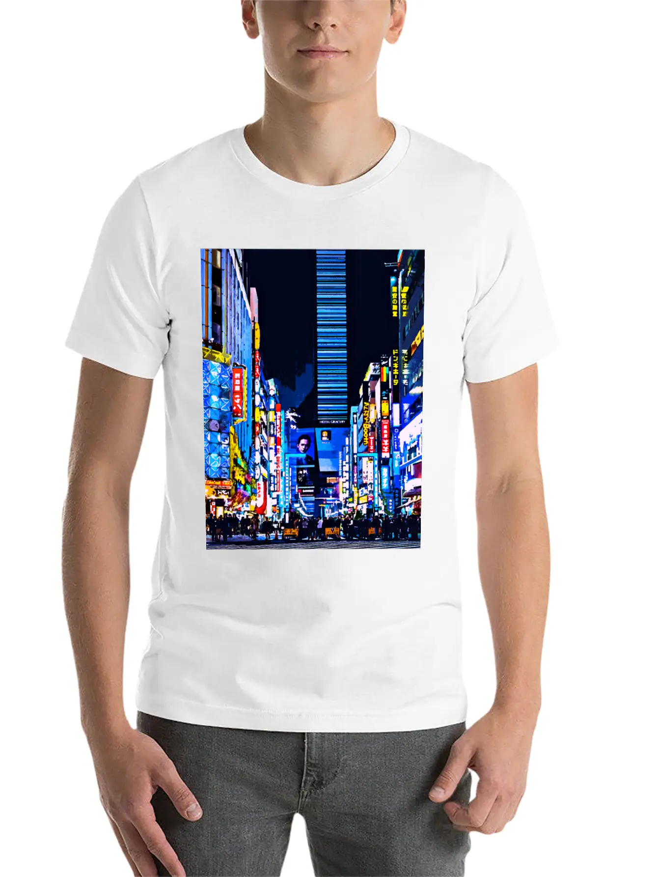 Aesthetic Vaporwave. Japan 80s 90s Tokyo Stylish Everyday T-Shirt – Unisex Basic Cotton Tee