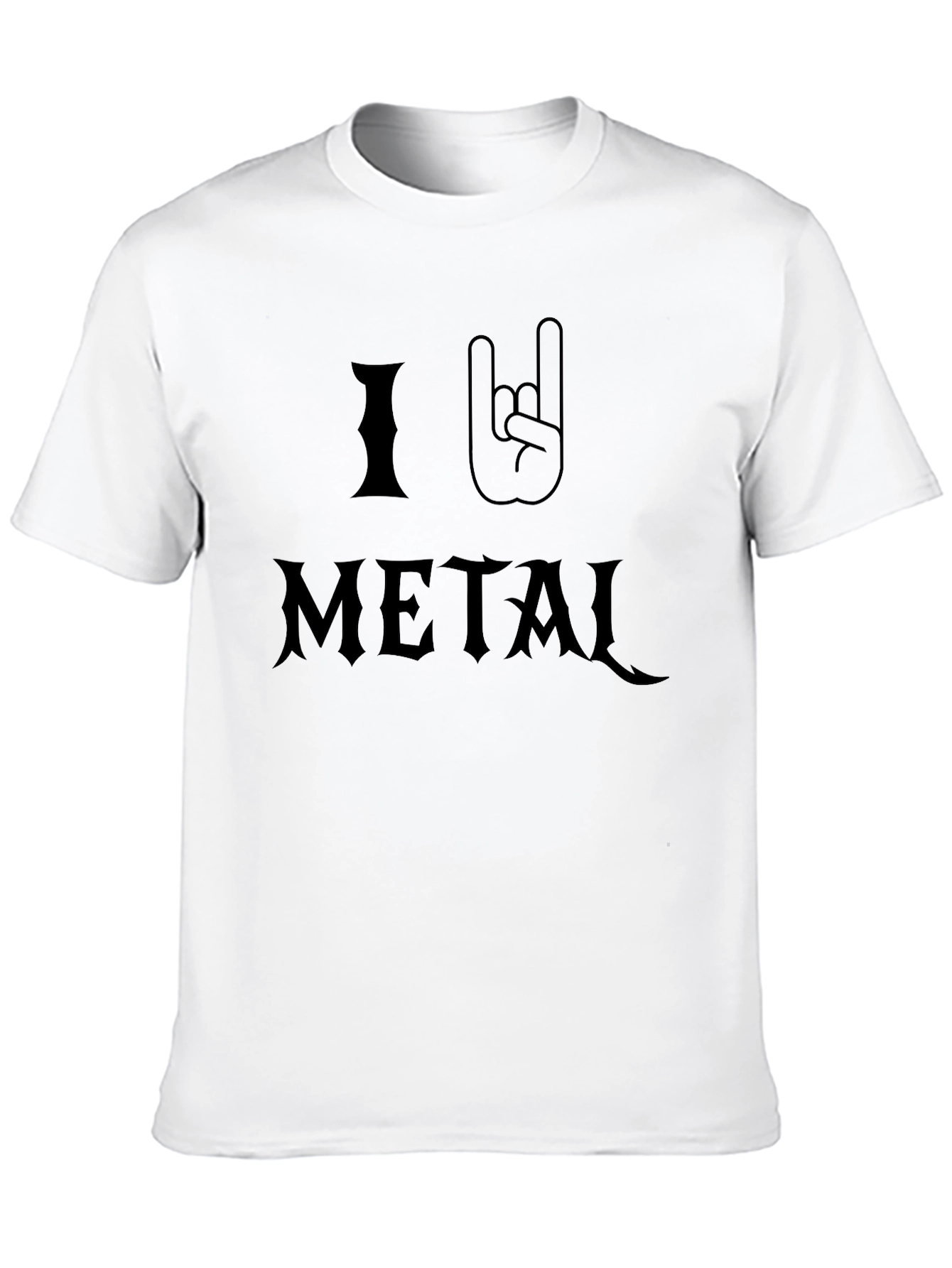 I Love Metal T-Shirt - Rock On!
