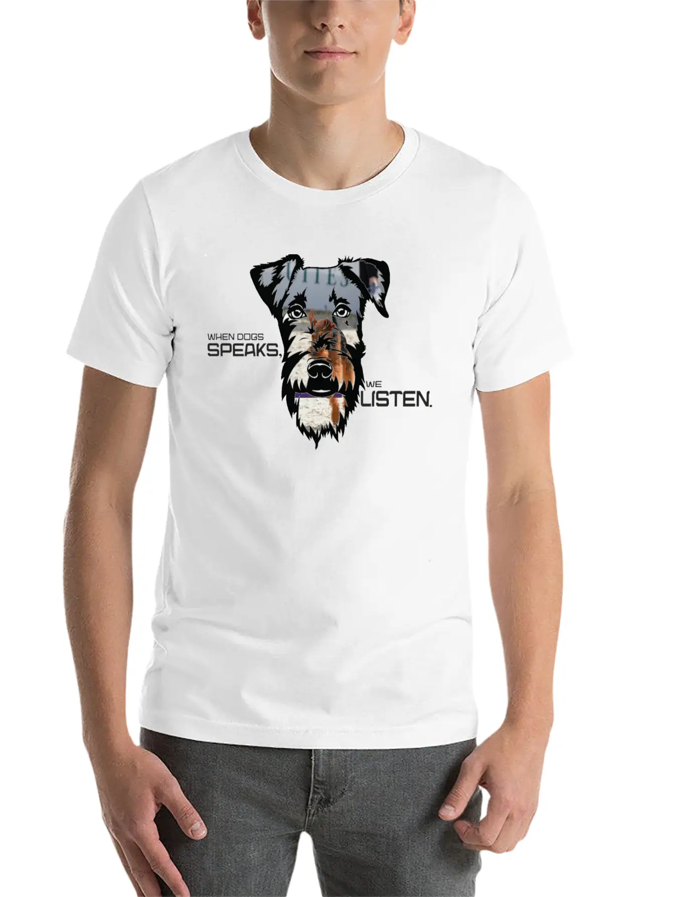 Airedale Terrier Unisex Casual T-Shirt – Clean Design For Daily Comfort