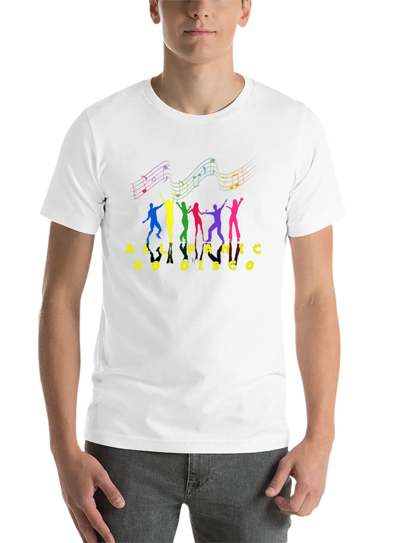 All Panic No Disco Dancing Timeless Short Sleeve Tee – Comfy And Minimalist Design