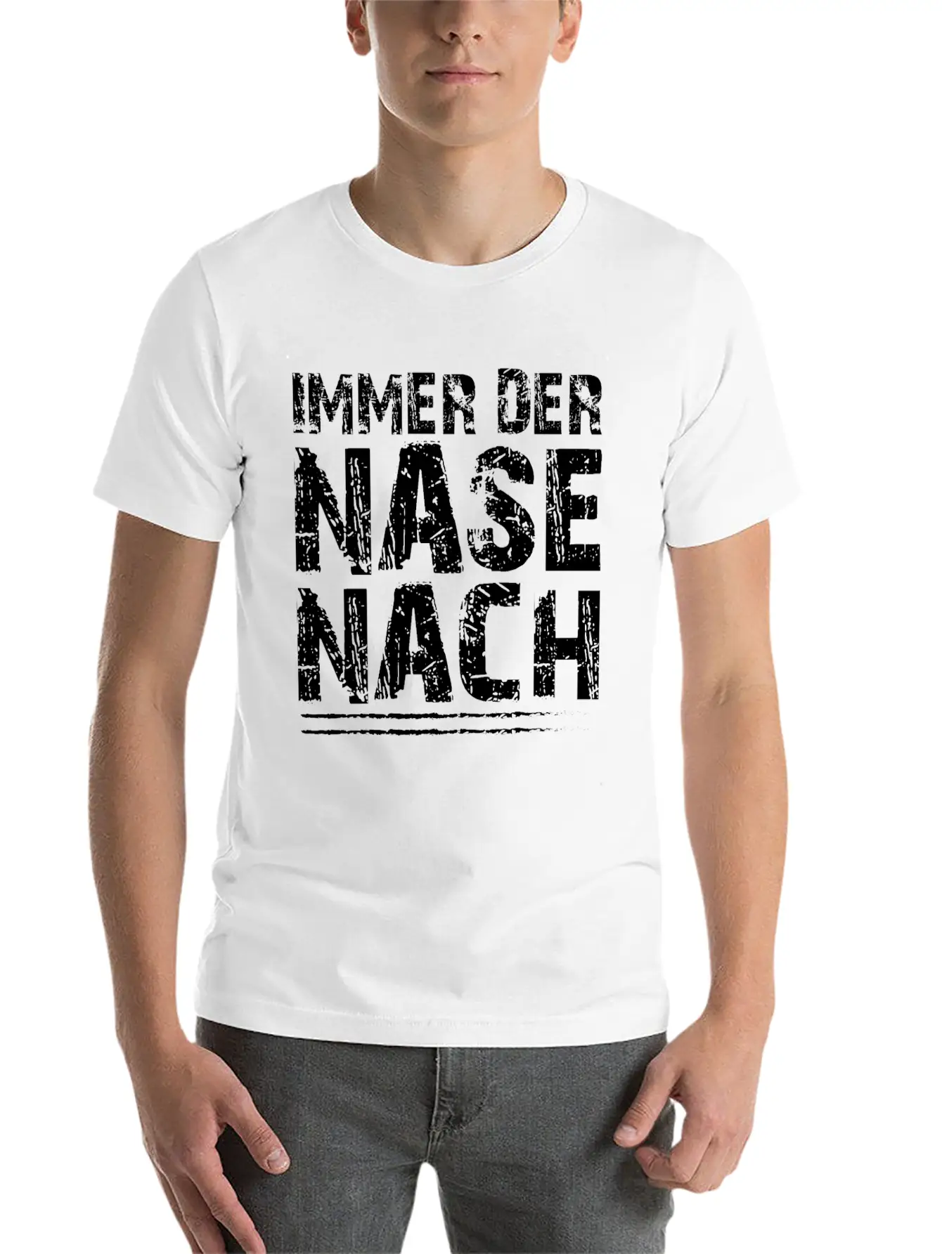 ALWAYS A NOSE FOR Timeless Short Sleeve Tee – Comfy And Minimalist Design