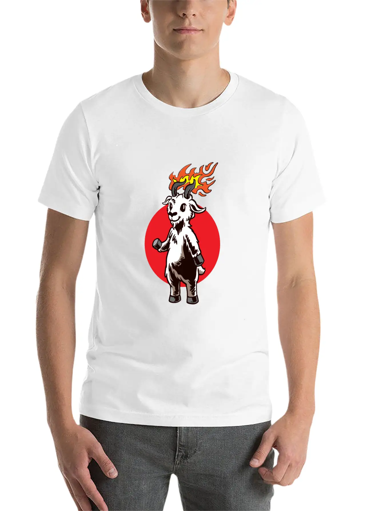 Animal Fire Kid Stylish Everyday T-Shirt – Unisex Basic Cotton Tee