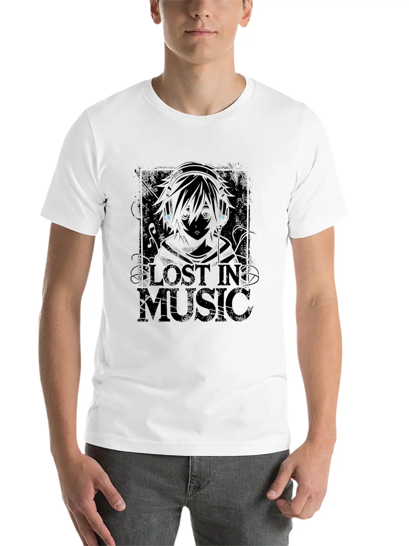 Anime Emo Goth Kawaii Otaku Manga Alternative Comfortable Minimalist Graphic Tee – Summer Style Essential