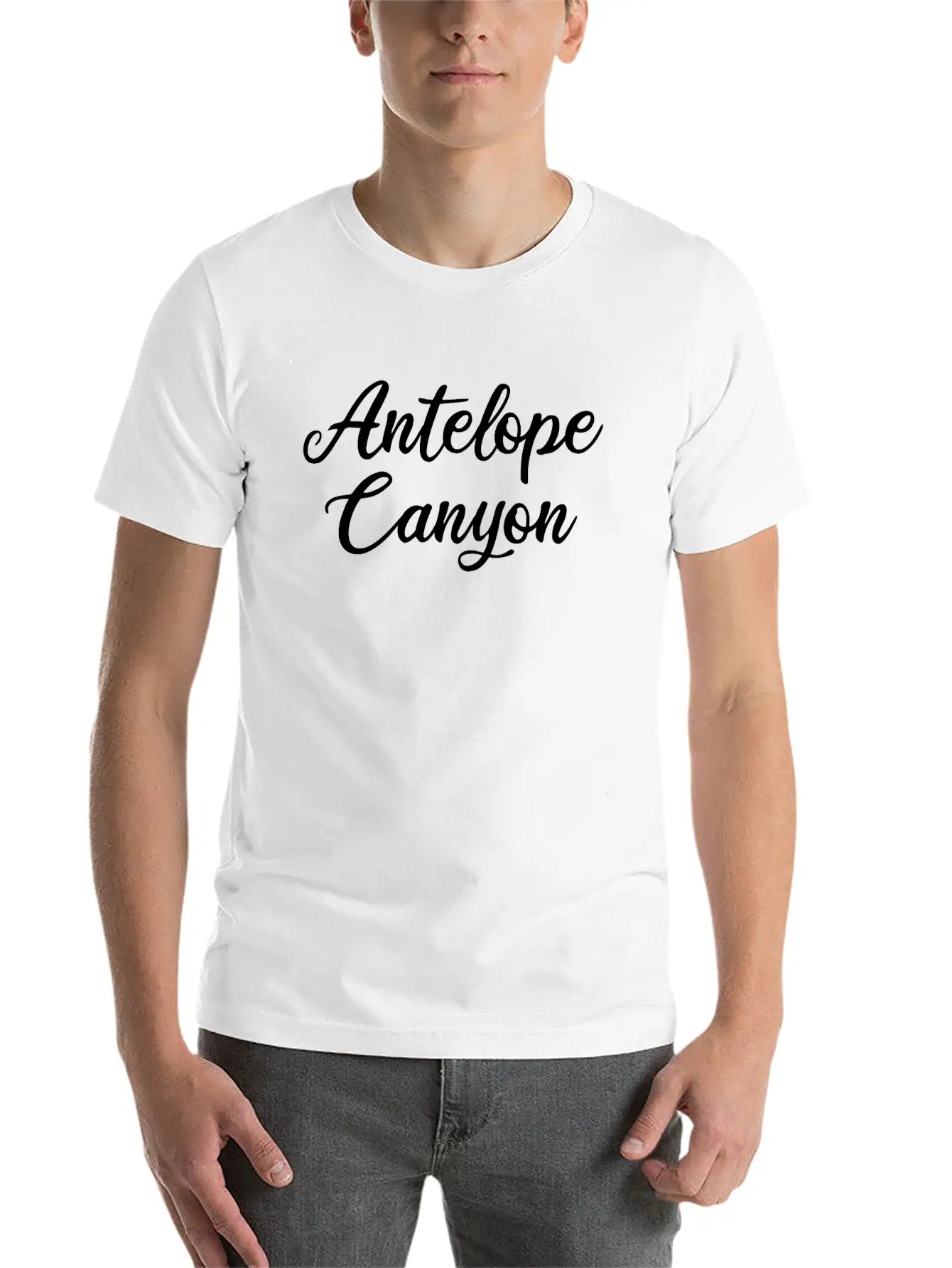 Antelope Canyon Comfortable Minimalist Graphic Tee – Summer Style Essential
