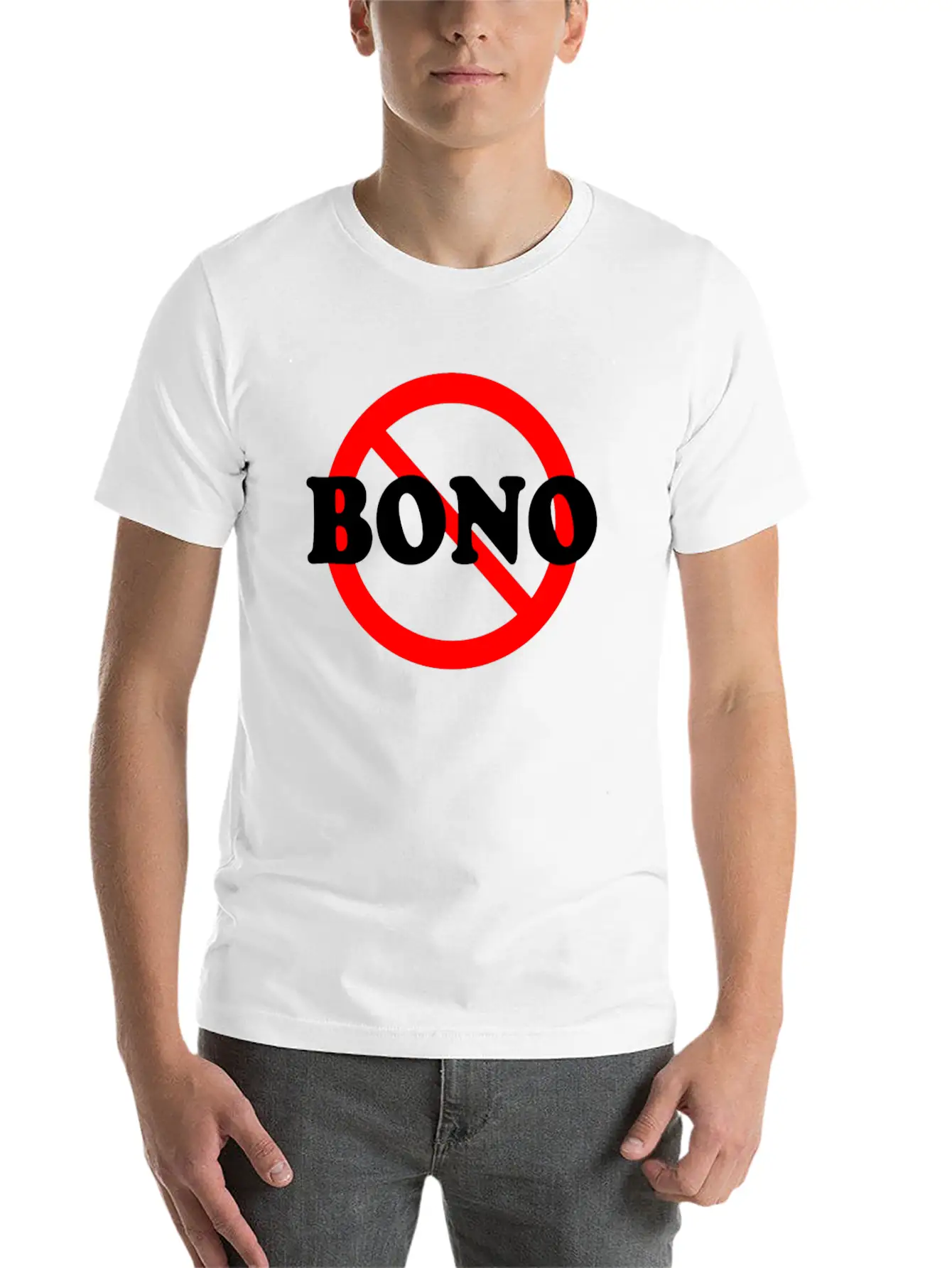 Antibono_ash_grey_ Unisex Short Sleeve Soft Cotton T-Shirt – Casual Everyday Wear