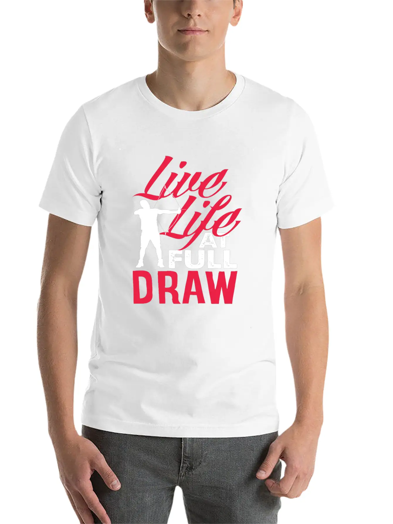 Archery Life Archer Unisex Short Sleeve Soft Cotton T-Shirt – Casual Everyday Wear
