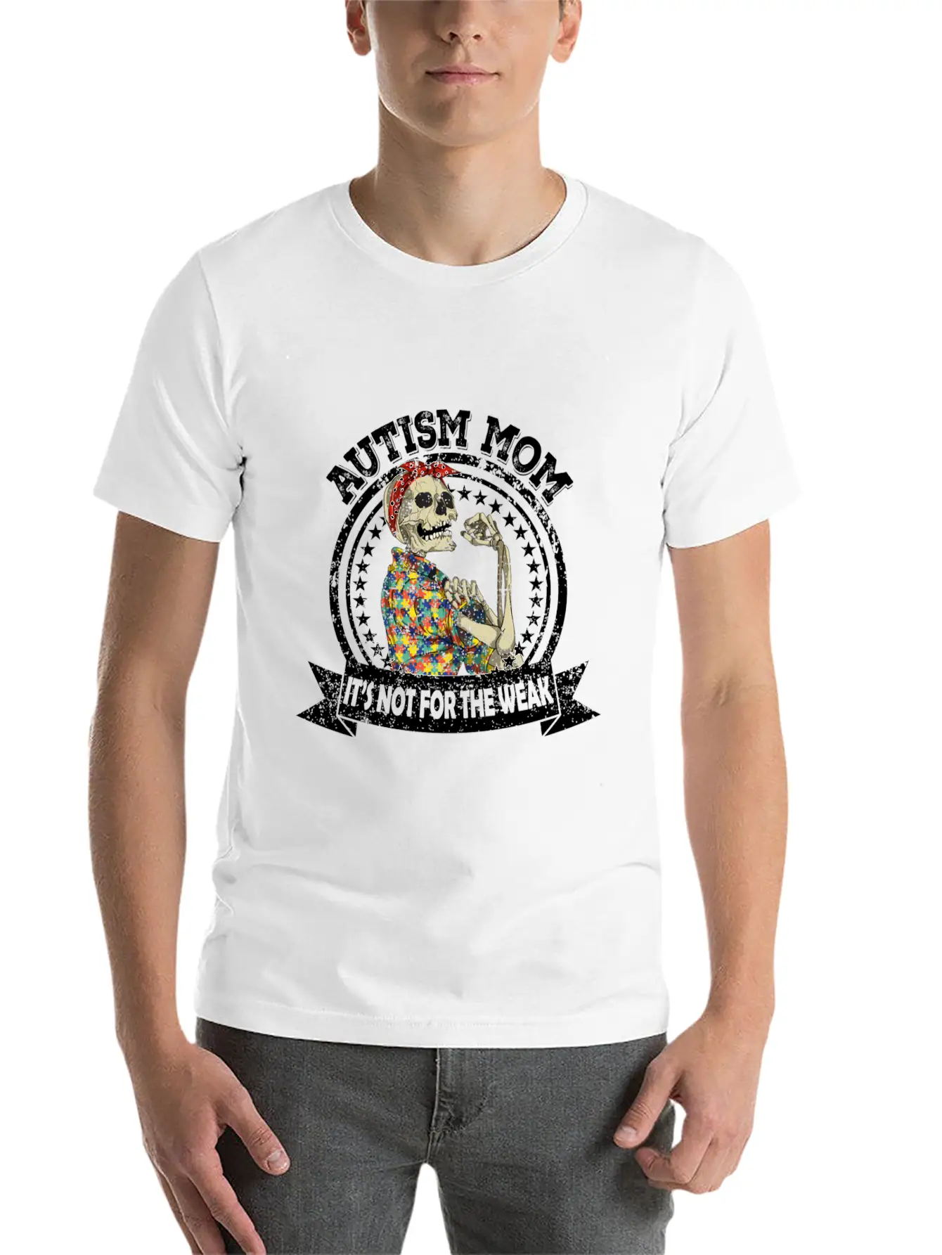 Autism It's Not A Disability Stylish Everyday T-Shirt – Unisex Basic Cotton Tee