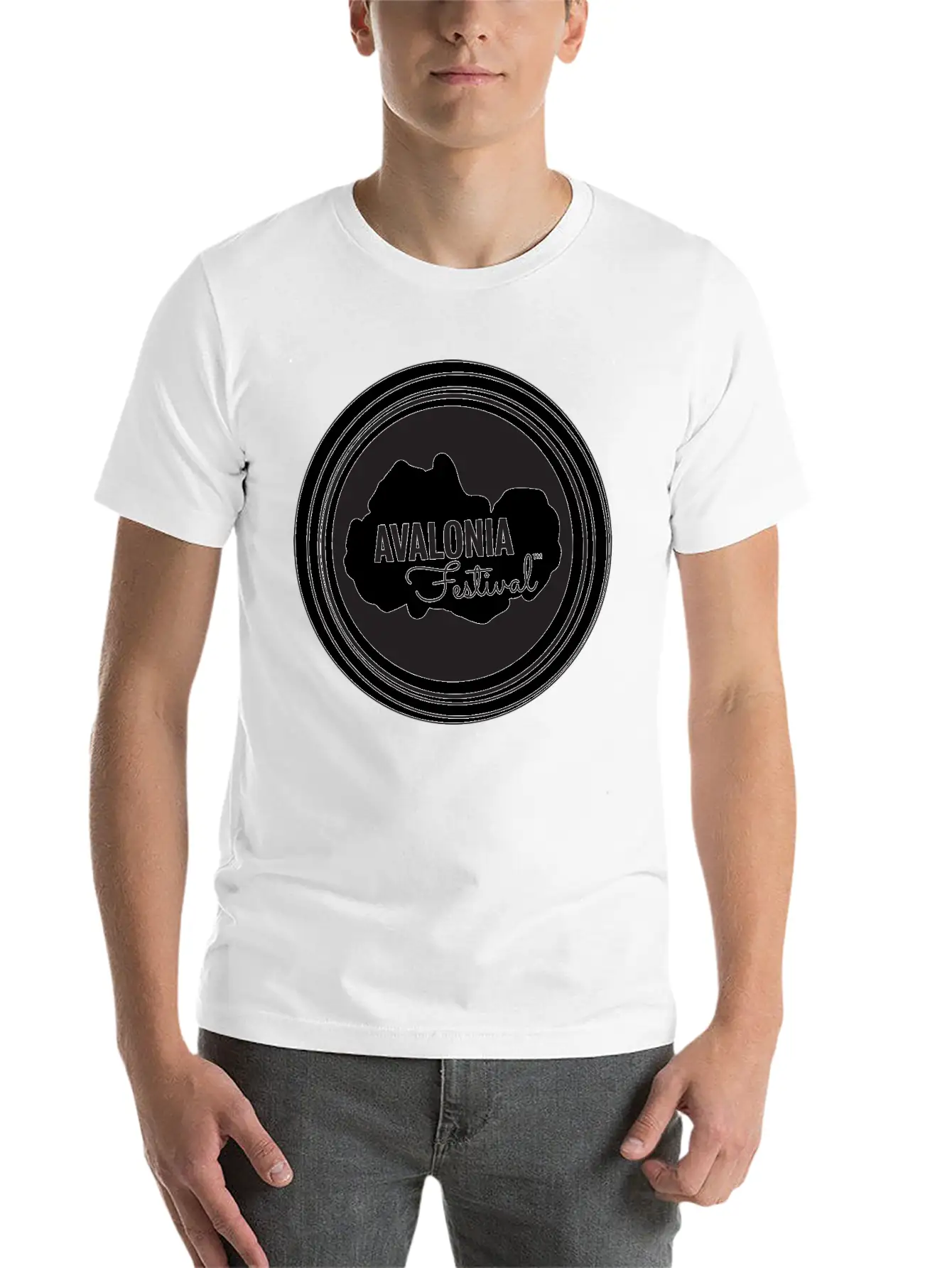 Avalonia Festival Logo Timeless Short Sleeve Tee – Comfy And Minimalist Design