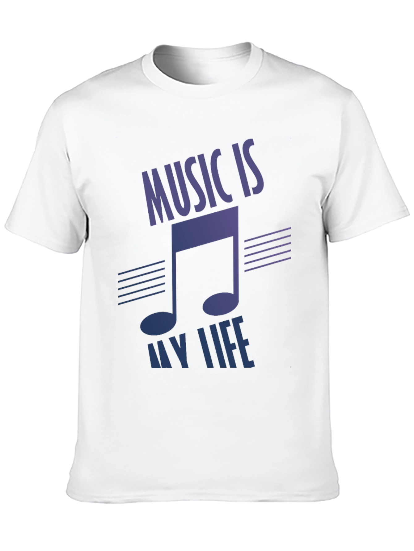 Music Is My Life Graphic T-Shirt