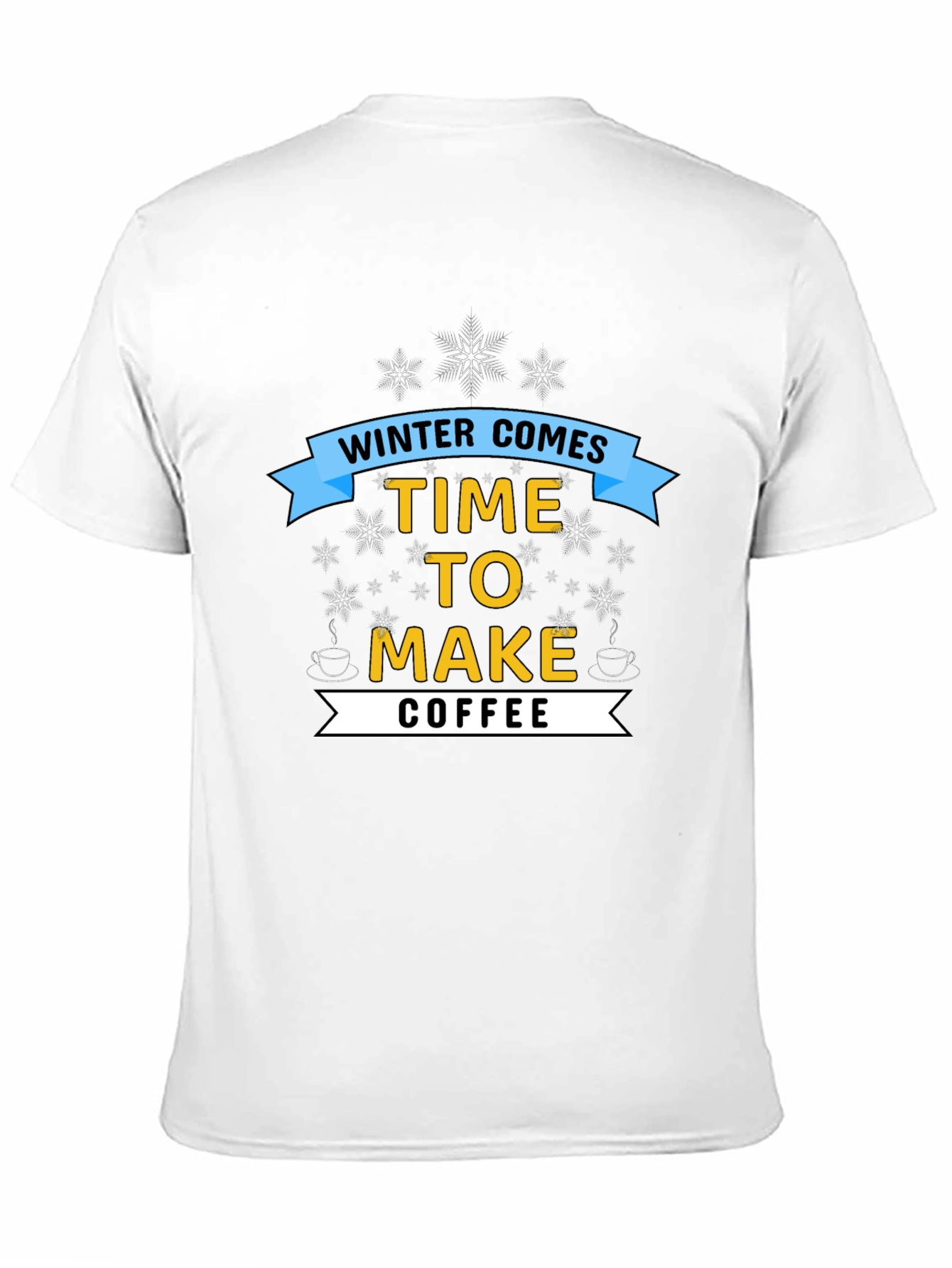 Winter Coffee T-Shirt - Cozy Season Apparel