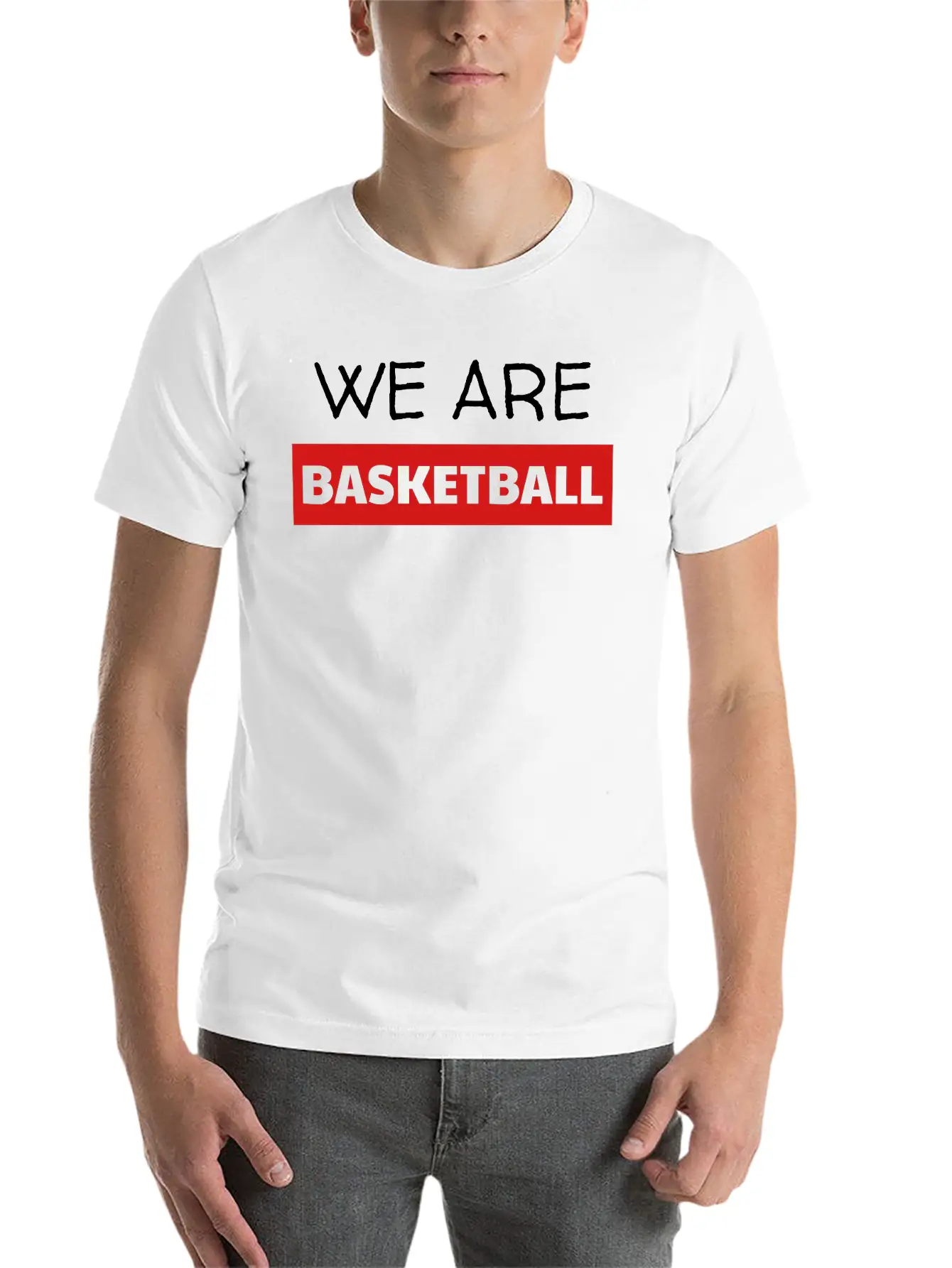 Basketball Basket Ball Basket-Ball Game Sport Stylish Everyday T-Shirt – Unisex Basic Cotton Tee