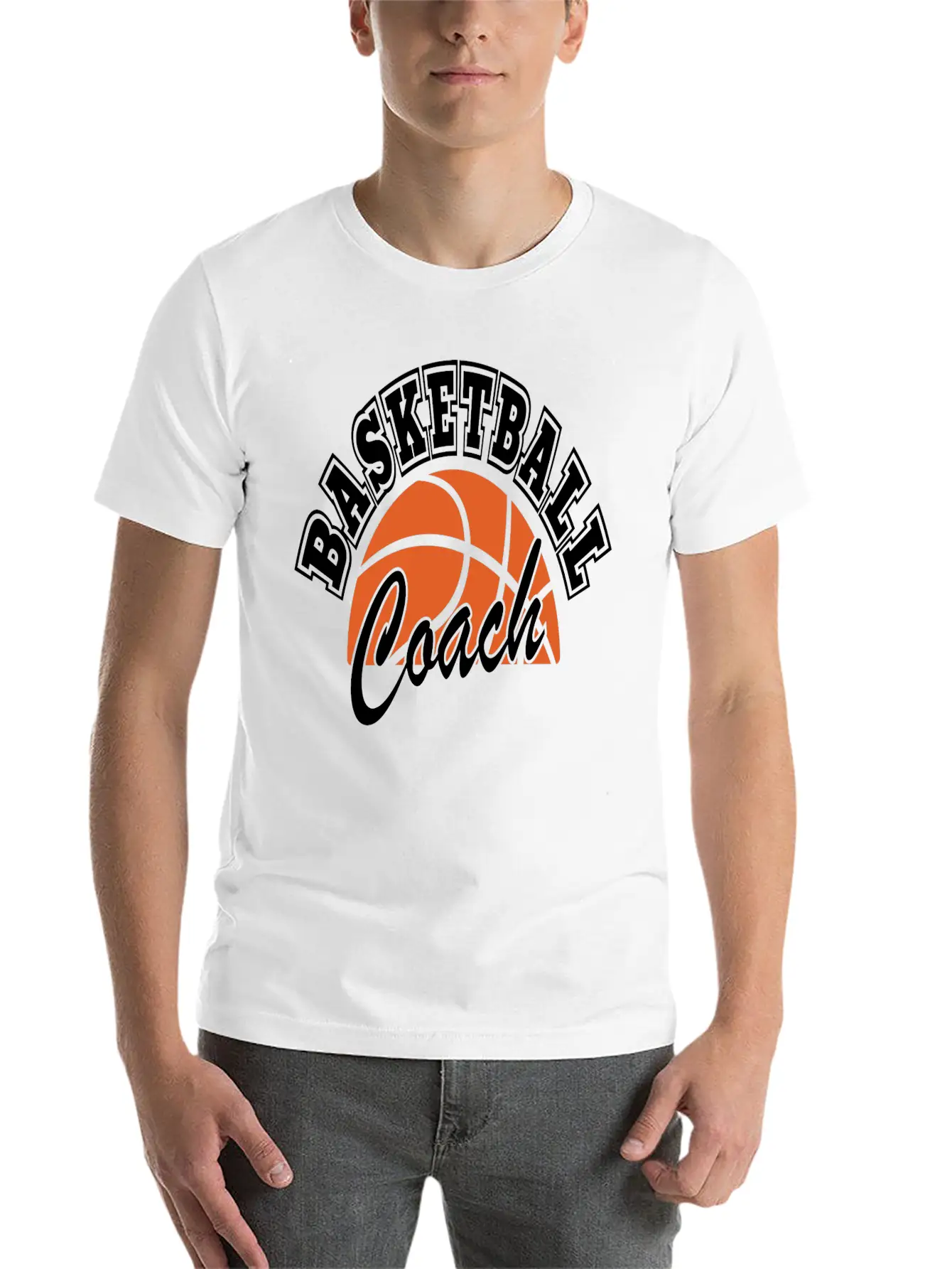 Basketball Coach Basic Graphic T-Shirt – Daily Comfort In Soft Cotton
