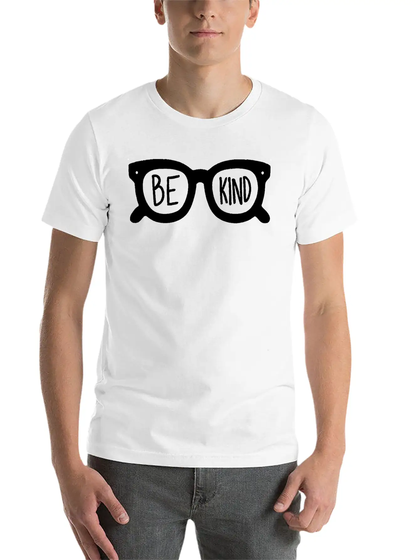 Be Kind – Spread Kindness With This Fun & Stylish Stylish Everyday T-Shirt – Unisex Basic Cotton Tee