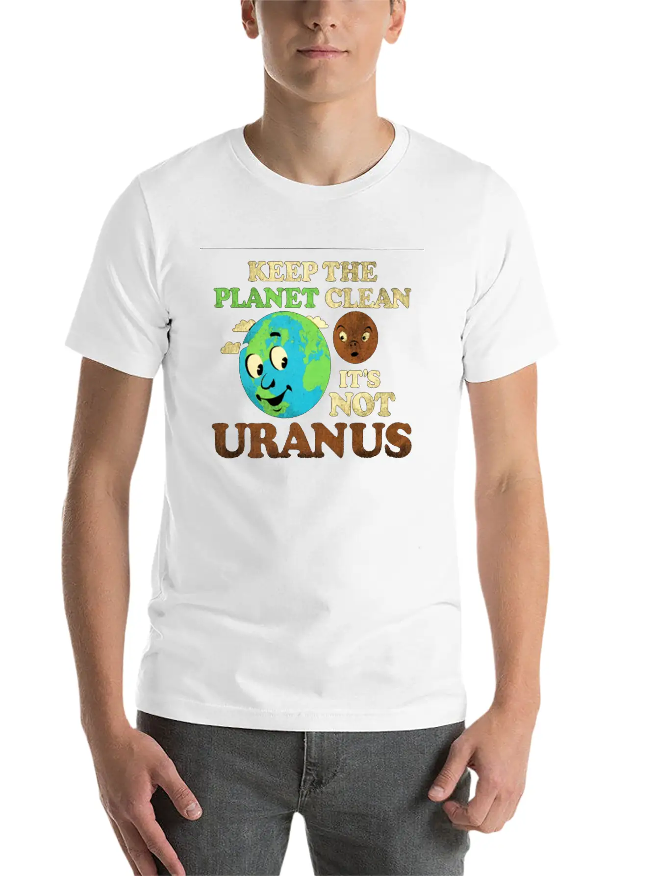 Be Kind To The Planet Basic Graphic T-Shirt – Daily Comfort In Soft Cotton