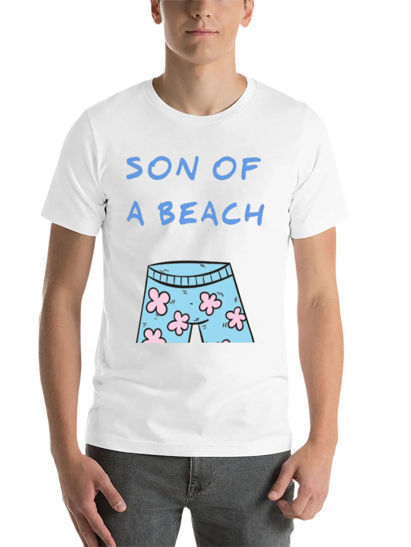 Beach Breezes Stylish Everyday T-Shirt – Unisex Basic Cotton Tee