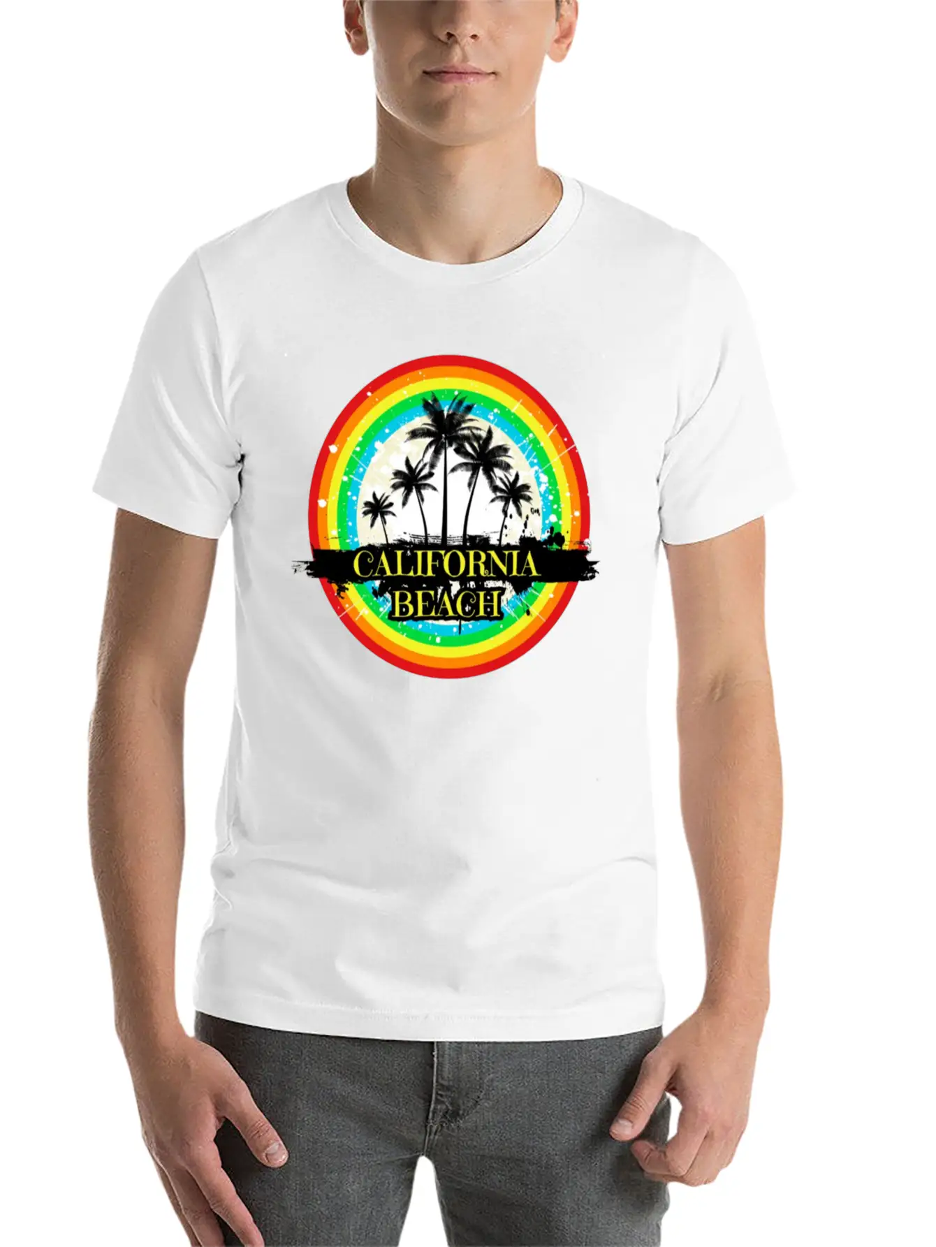 BEACH CALFIFORNIA Timeless Short Sleeve Tee – Comfy And Minimalist Design