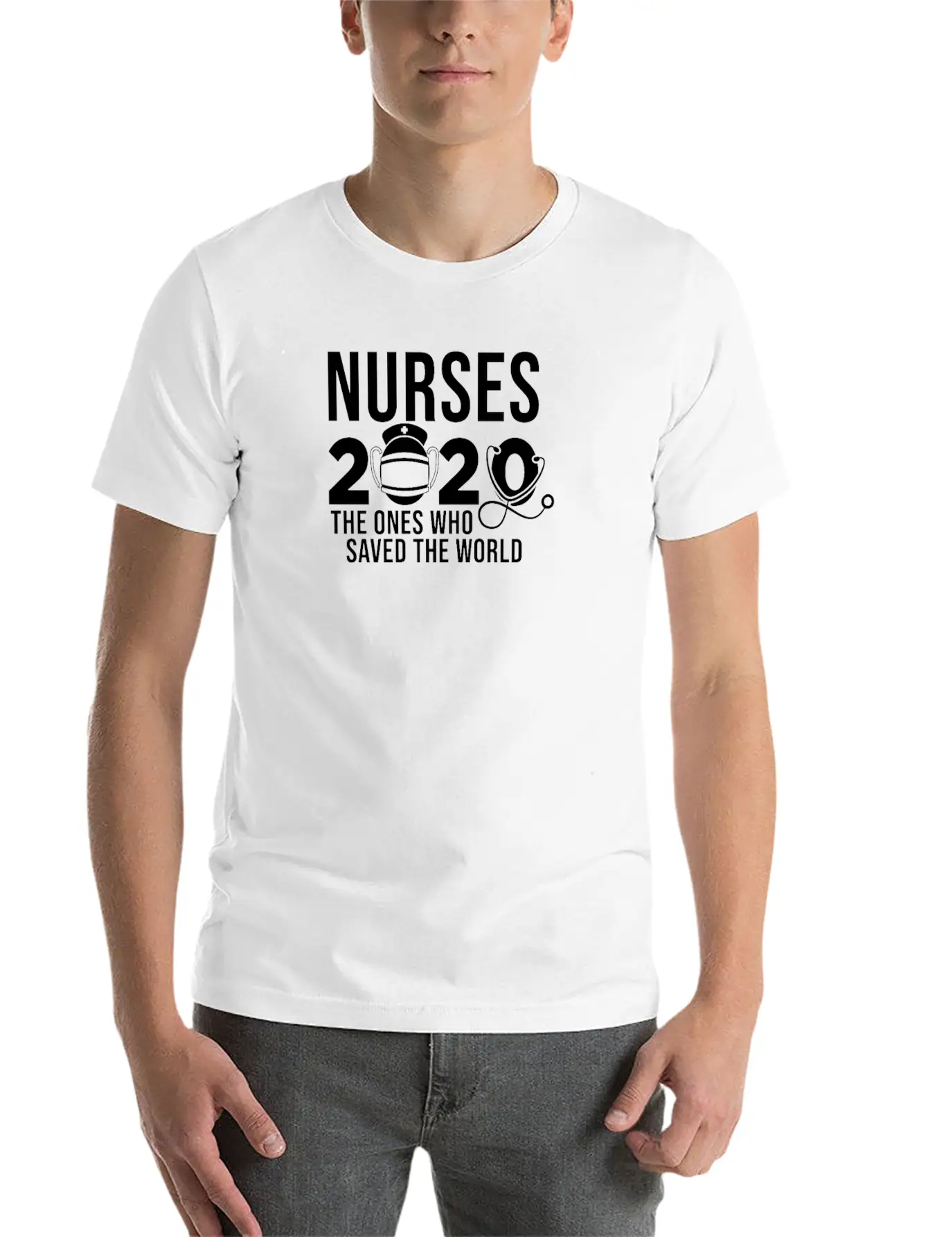 Being Quarantined Gift Nurses 2020 The Ones Who Comfortable Minimalist Graphic Tee – Summer Style Essential