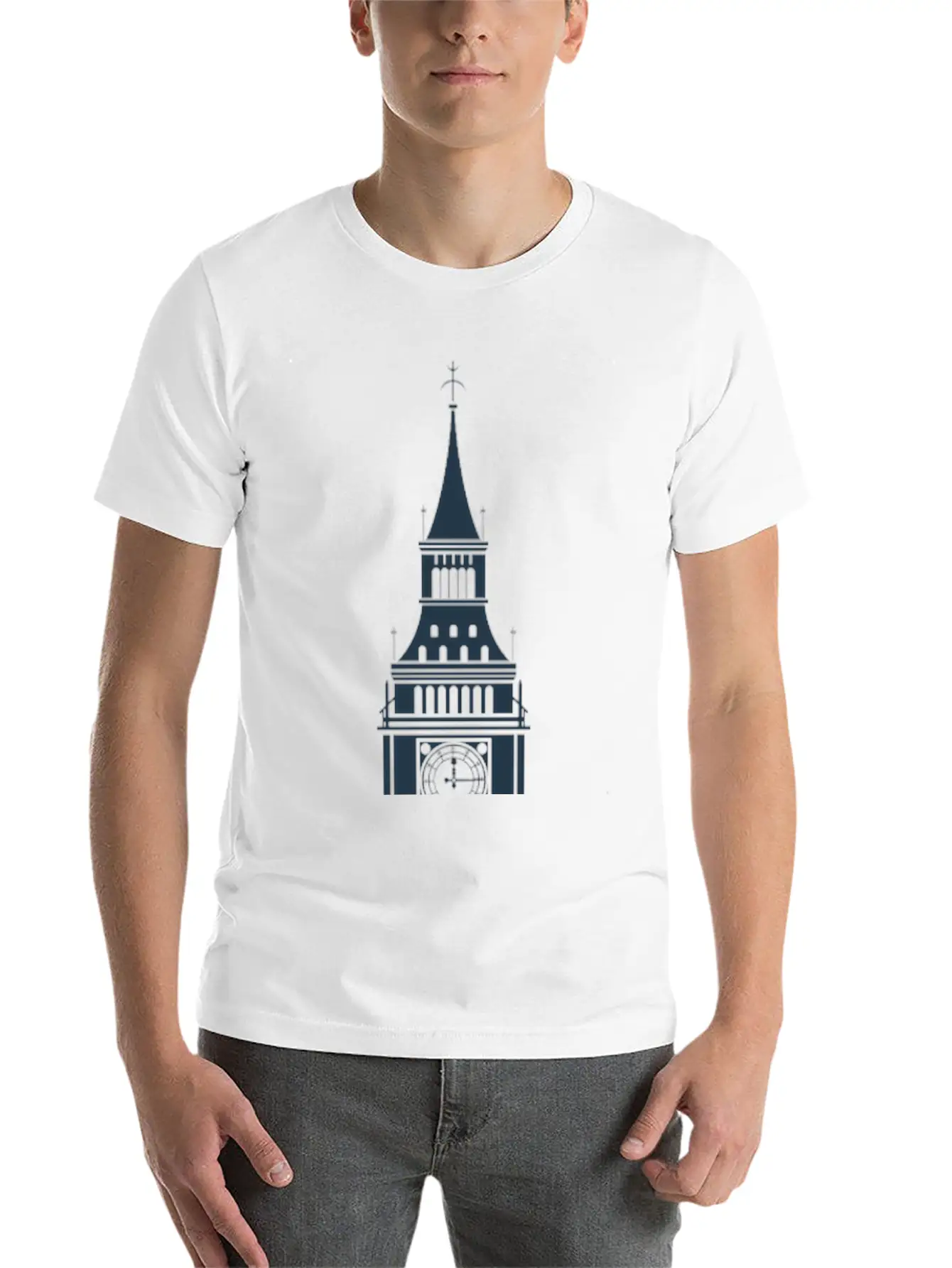 Big Ben Unisex Short Sleeve Soft Cotton T-Shirt – Casual Everyday Wear