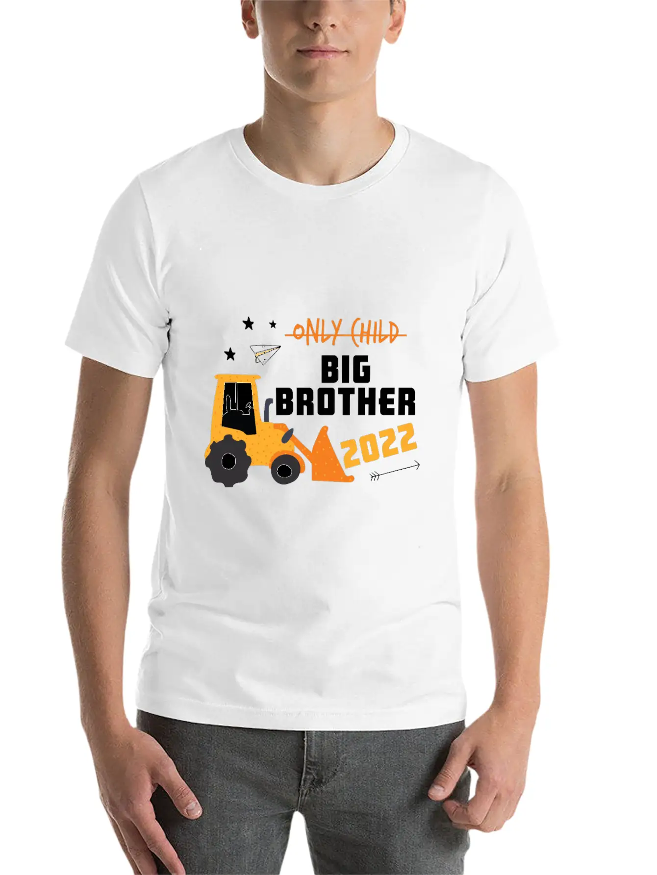 Big Brother 2022 Only Child Big Brother 2022 Essential Unisex Summer Tee – Soft Cotton Casual Fit