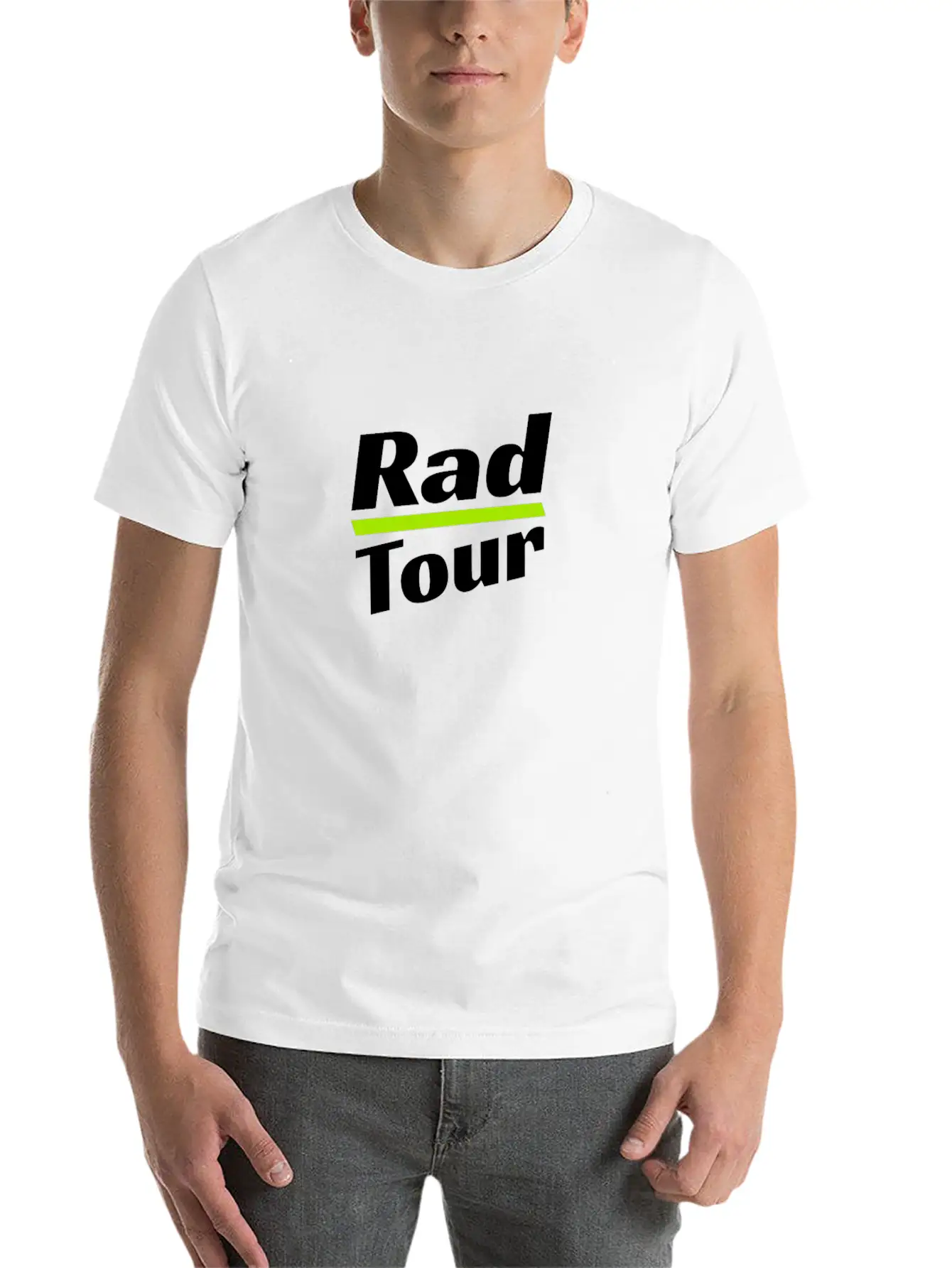 Bike Tour Rad German Gifts Unisex Short Sleeve Soft Cotton T-Shirt – Casual Everyday Wear