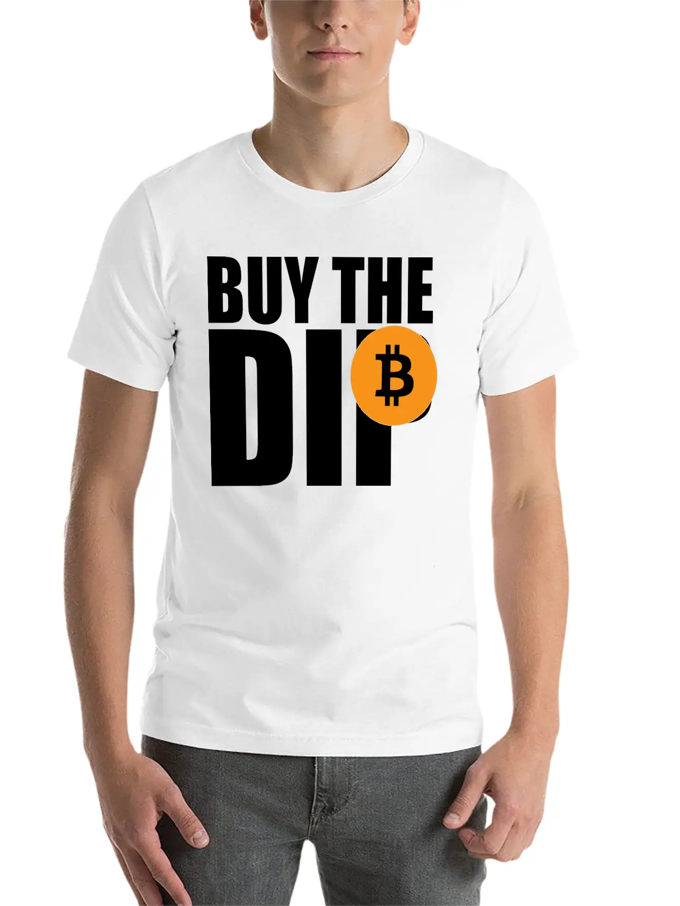Bitcoin Crypto Blockchain Cryptocurrency BTC Lover Unisex Short Sleeve Soft Cotton T-Shirt – Casual Everyday Wear