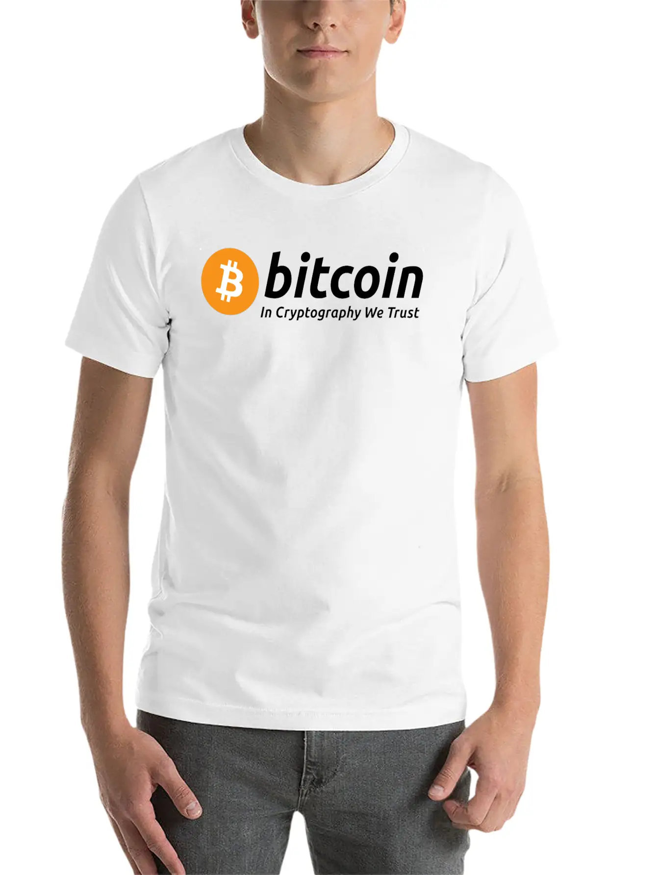Bitcoin Timeless Short Sleeve Tee – Comfy And Minimalist Design