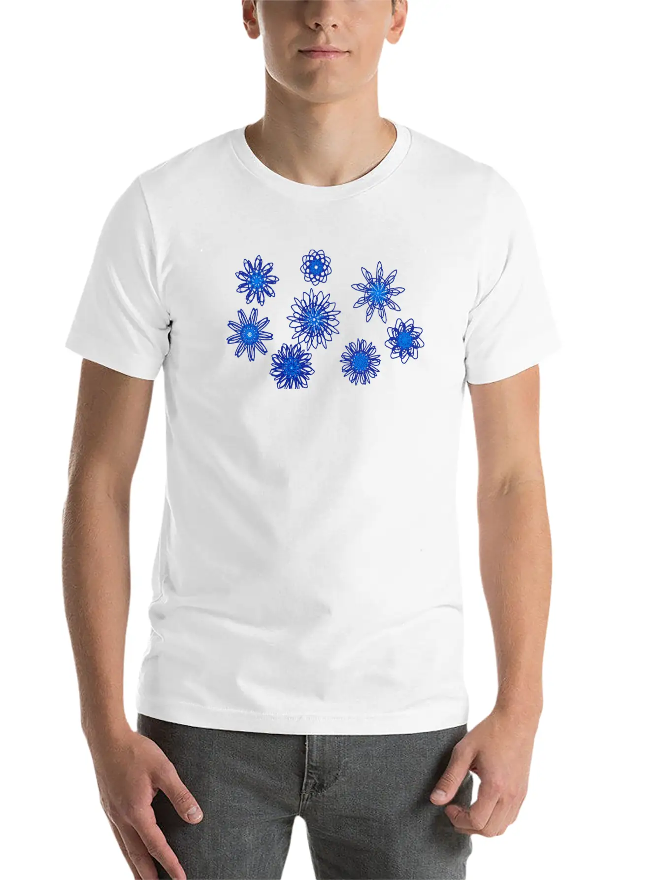 Blooms Basic Graphic T-Shirt – Daily Comfort In Soft Cotton