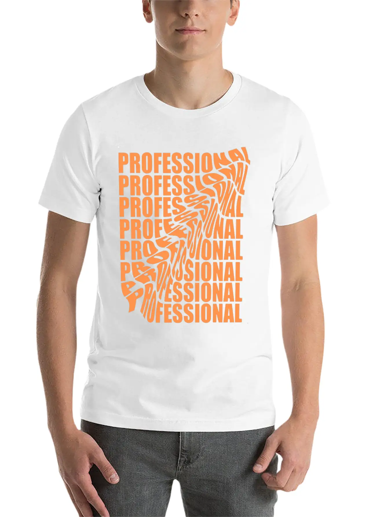 Bold Professional Typography Design For Apparel Basic Graphic T-Shirt – Daily Comfort In Soft Cotton