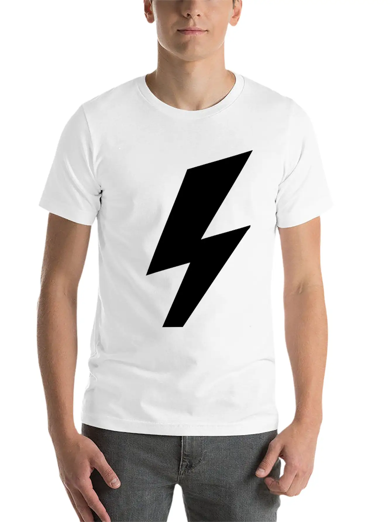 Bolt HD VECTOR Essential Unisex Summer Tee – Soft Cotton Casual Fit