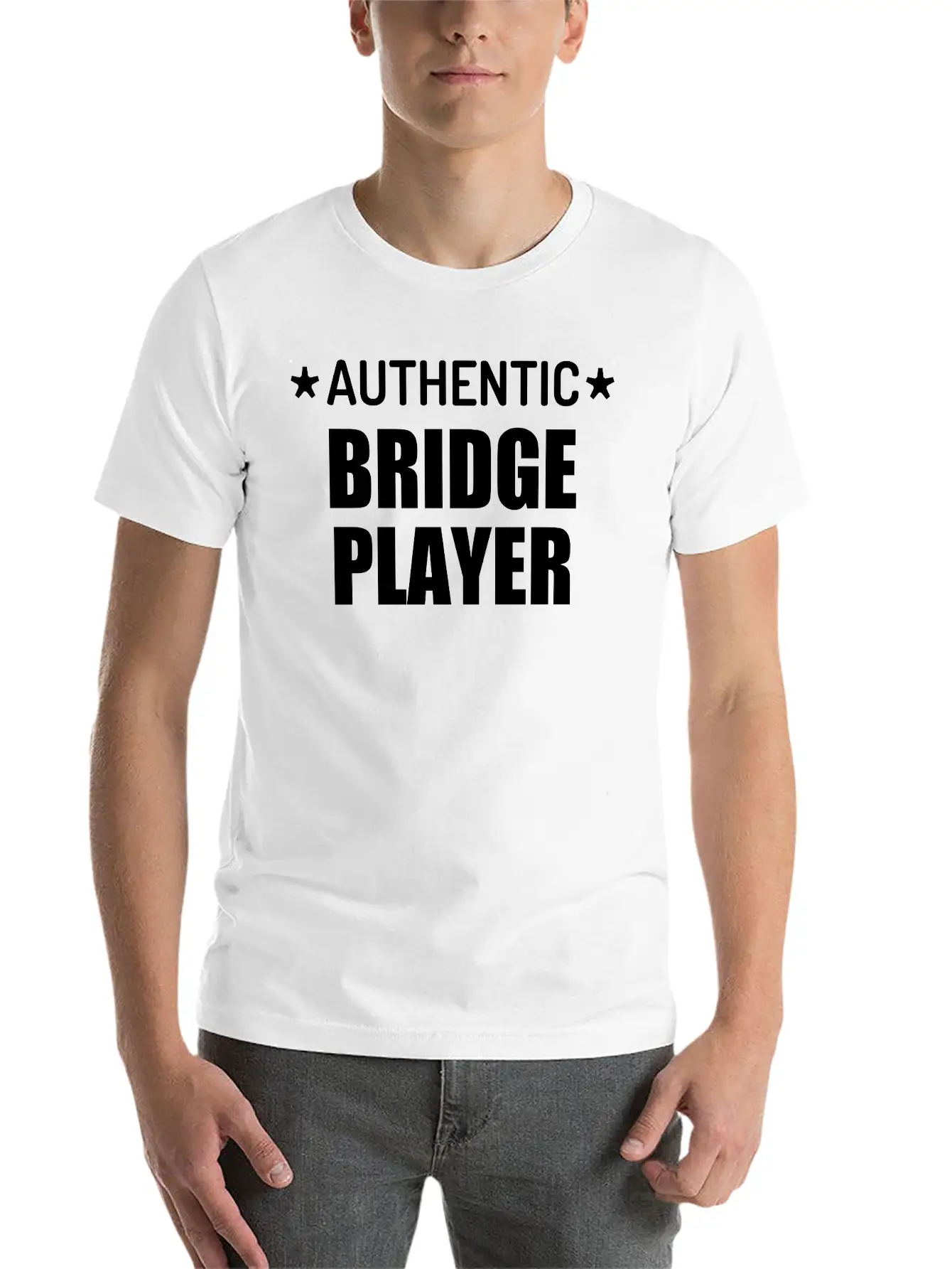 Bridge Card Game Kartenspiel Jeu De Cartes Unisex Casual T-Shirt – Clean Design For Daily Comfort