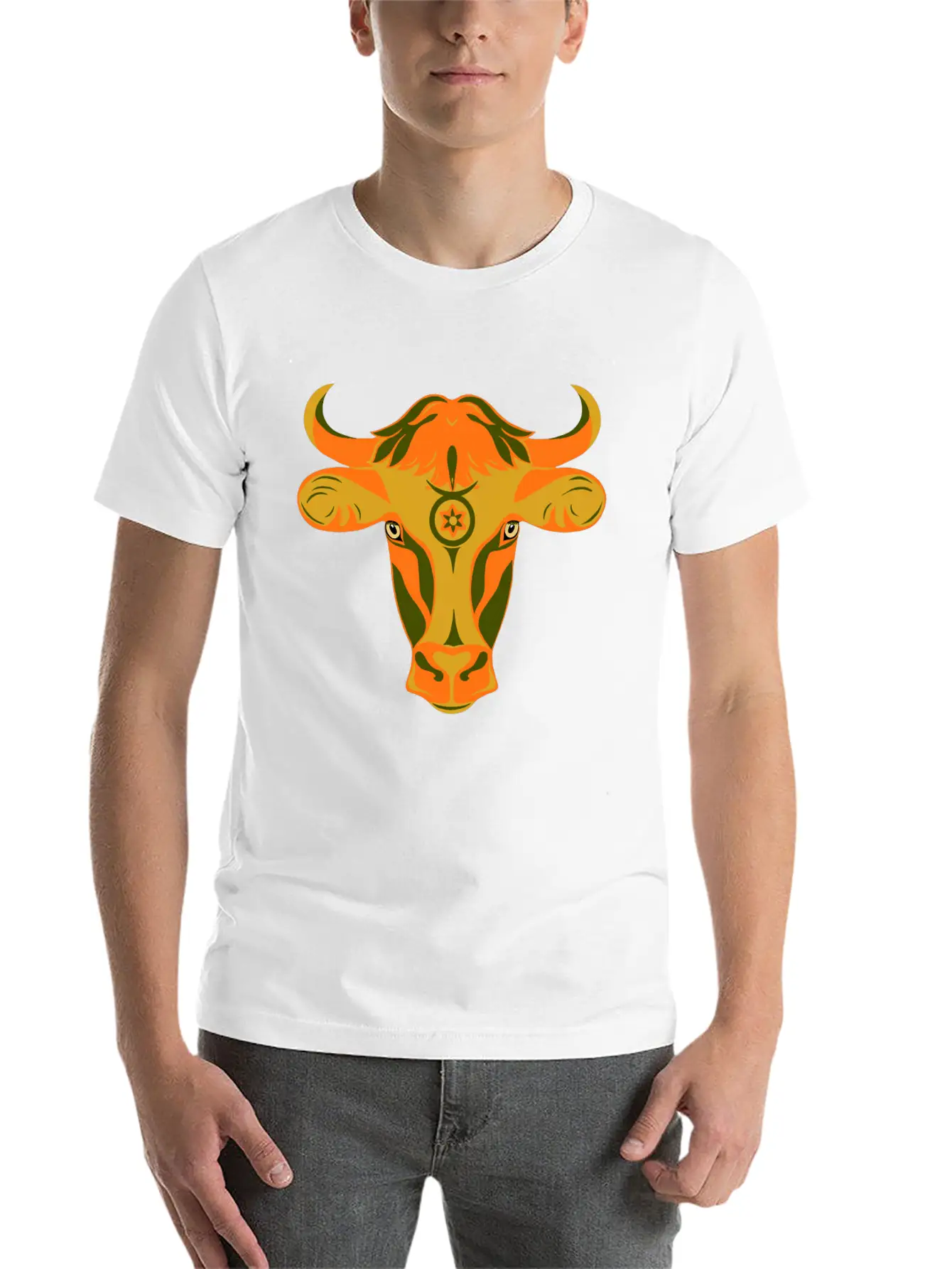 Bull Head Timeless Short Sleeve Tee – Comfy And Minimalist Design