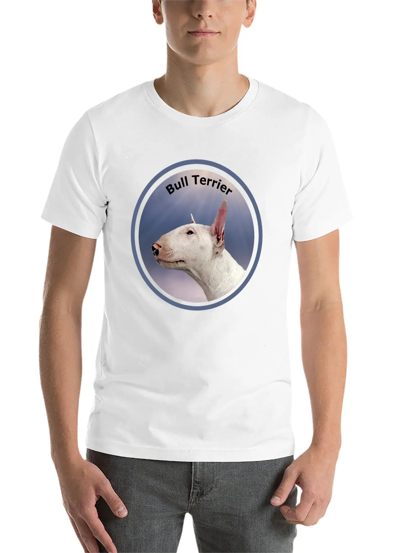 Bull Terrier Dog Timeless Short Sleeve Tee – Comfy And Minimalist Design
