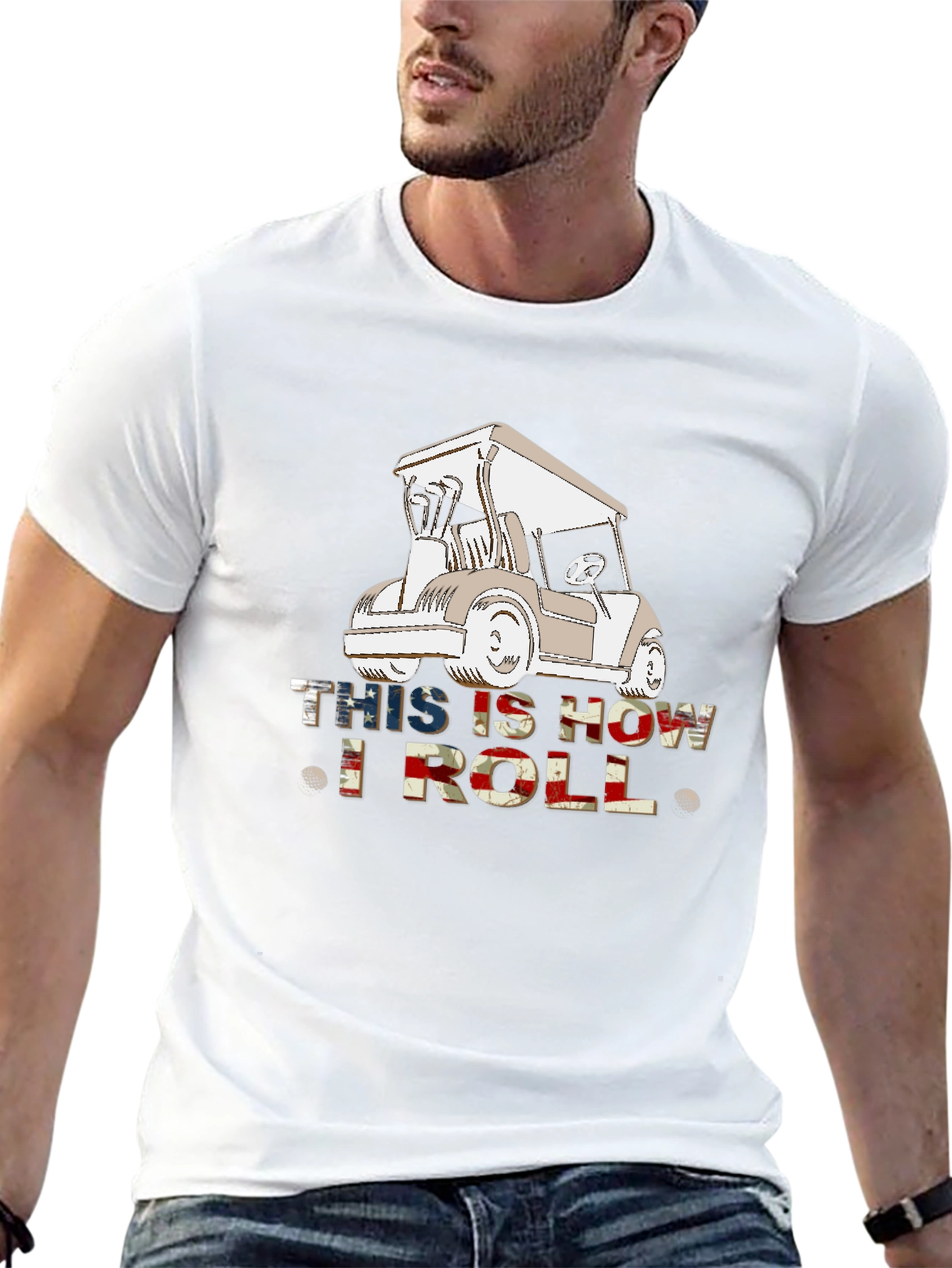 This Is How I Roll Golf T-Shirt