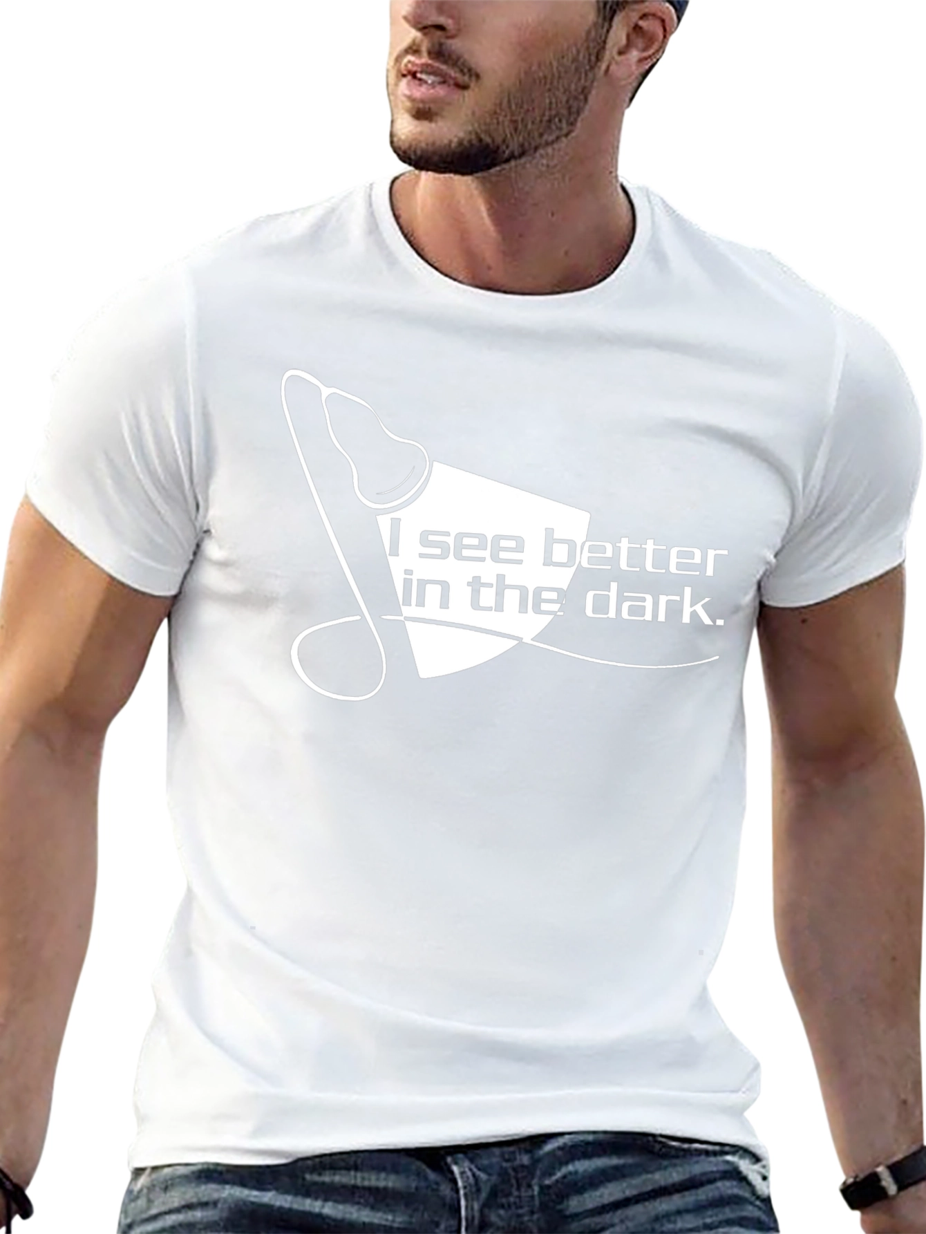 I See Better in the Dark T-Shirt - Black