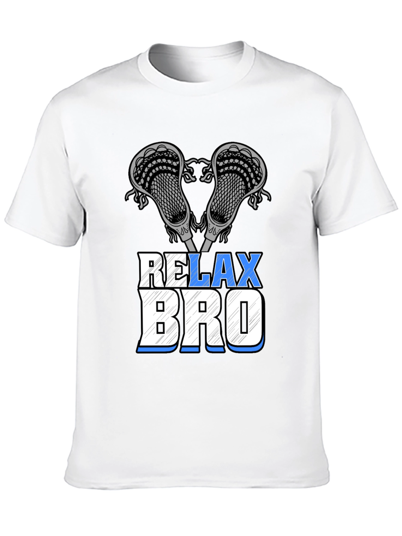 Relax Bro Lacrosse T-Shirt