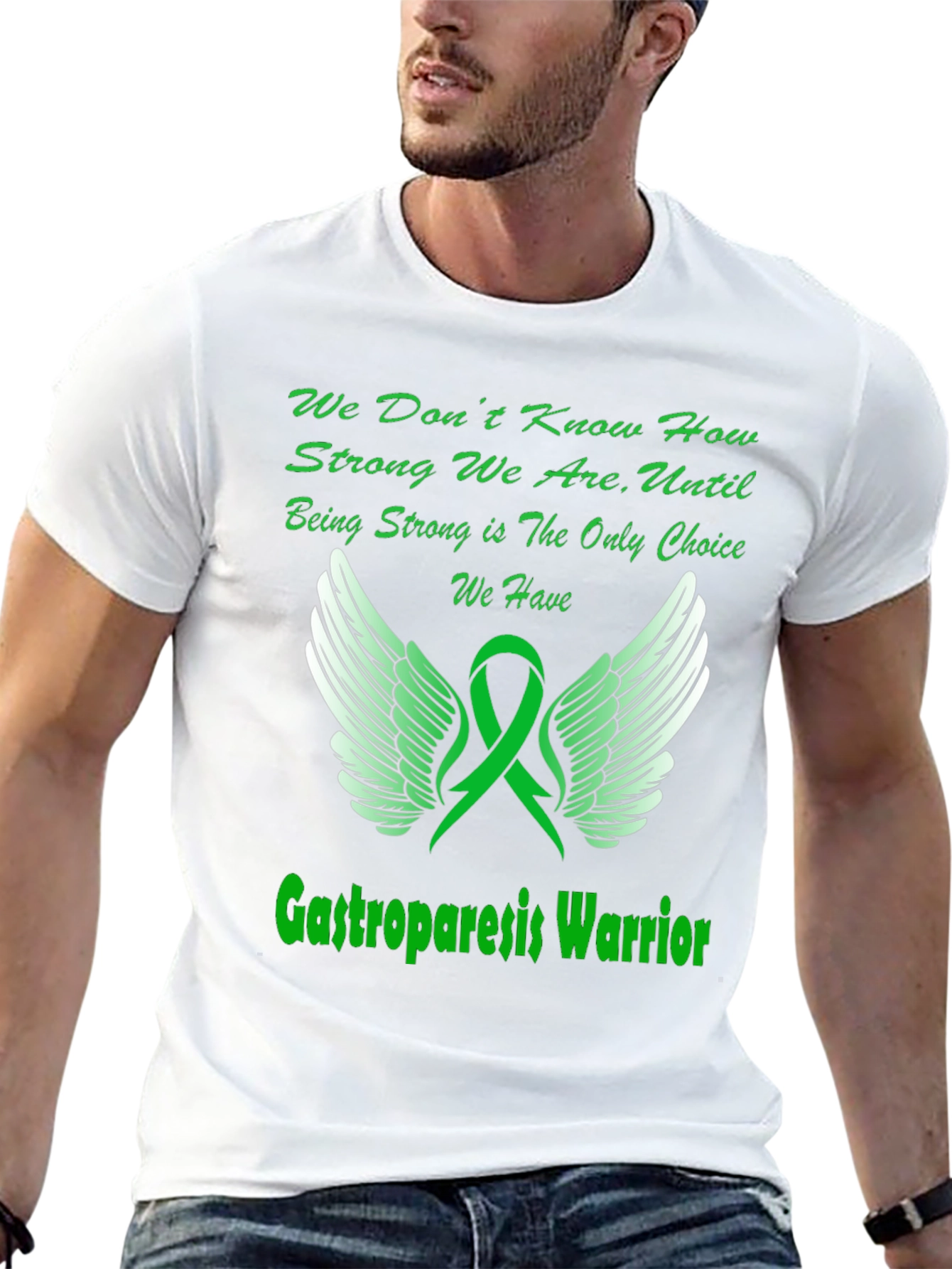 Gastroparesis Warrior T-Shirt - Awareness Support Tee