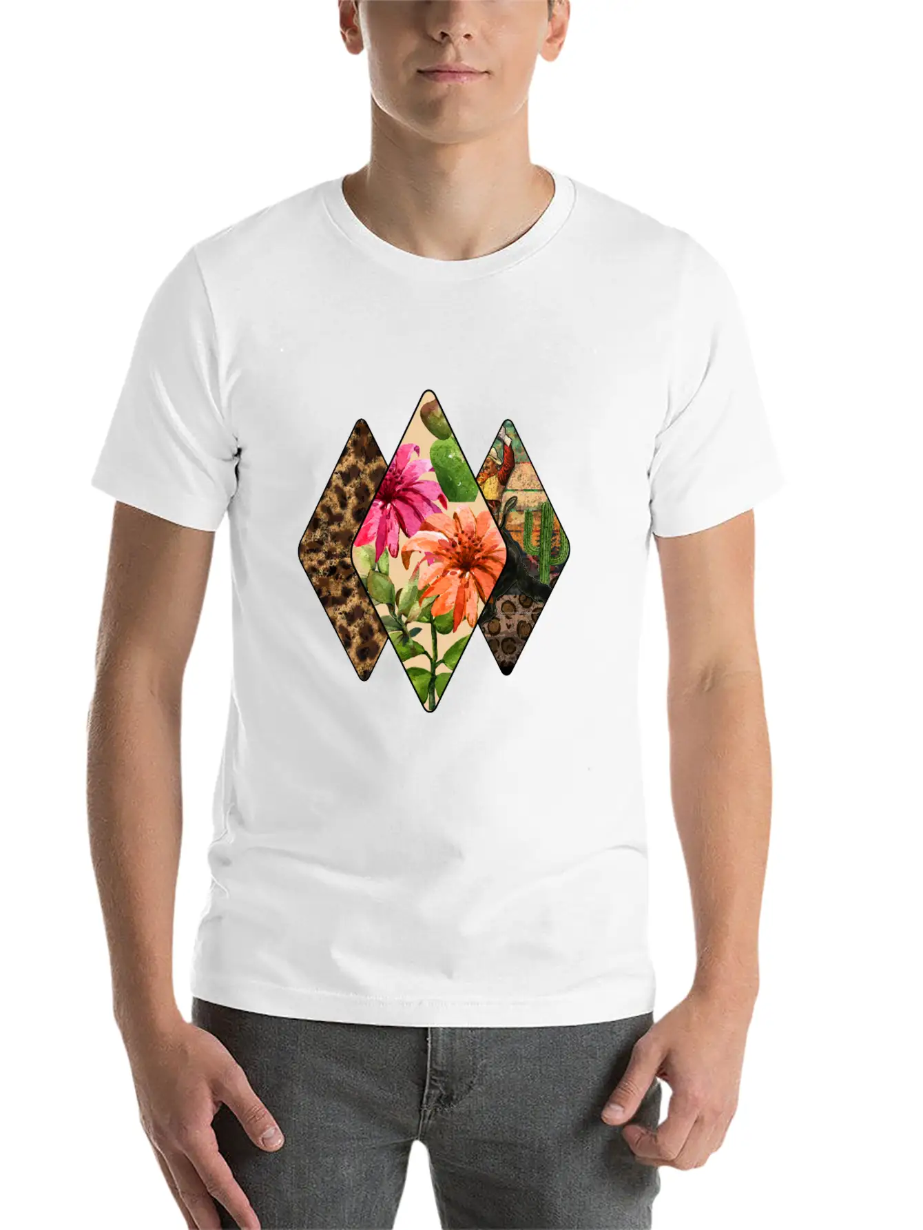 Cactus Succulent Stylish Everyday T-Shirt – Unisex Basic Cotton Tee
