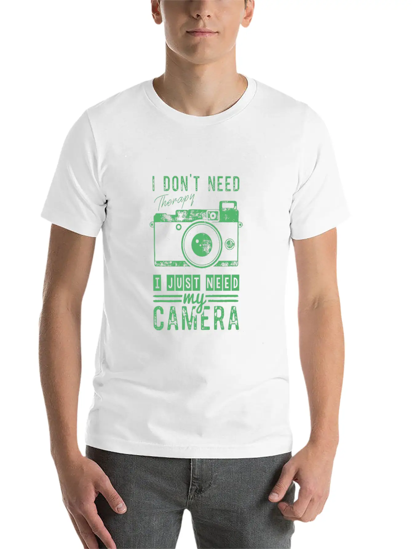 Camera Camera Camera Camera Basic Graphic T-Shirt – Daily Comfort In Soft Cotton