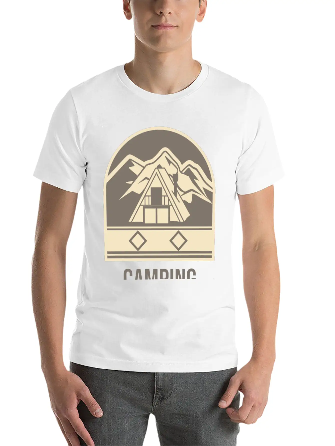 Camping Fills The Soul Camping Comfortable Minimalist Graphic Tee – Summer Style Essential