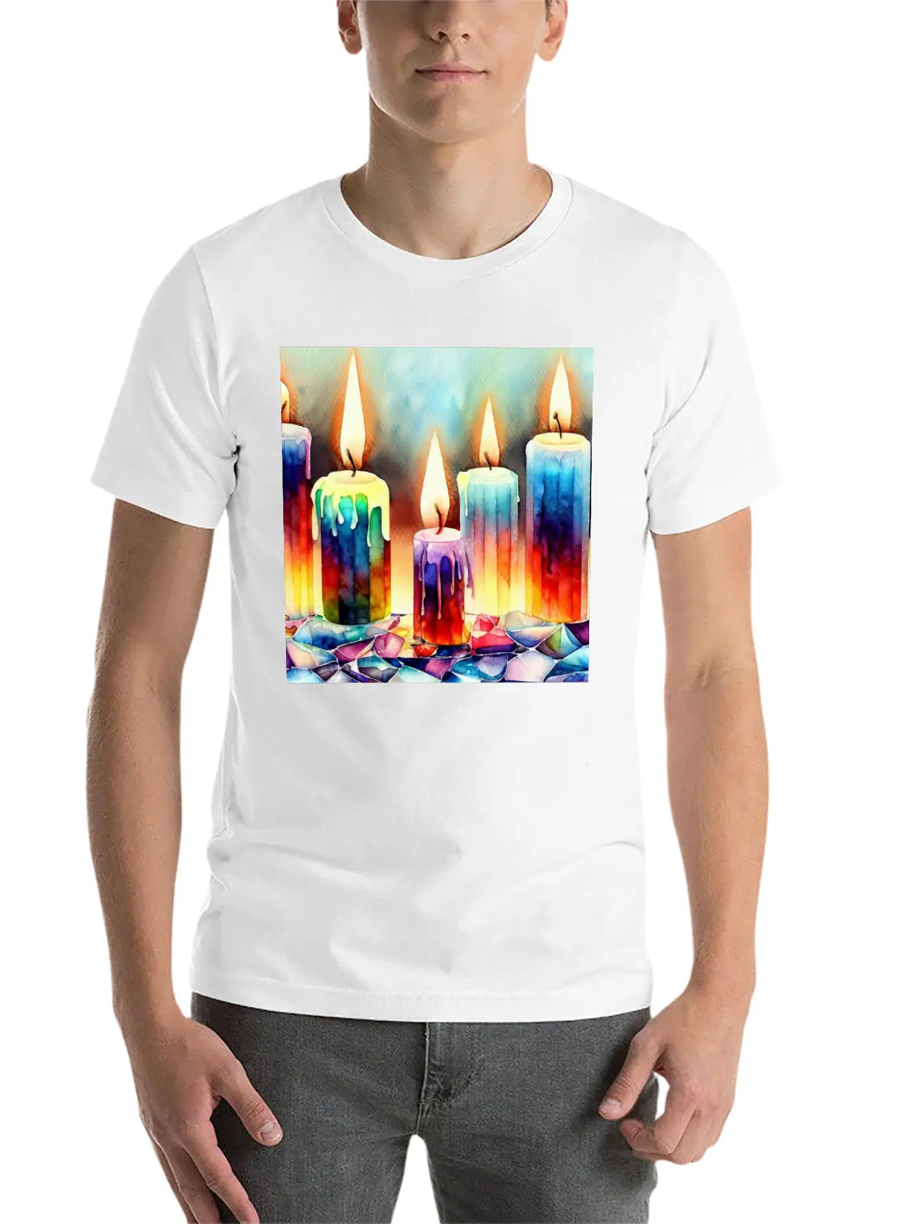 Candles Essential Unisex Summer Tee – Soft Cotton Casual Fit