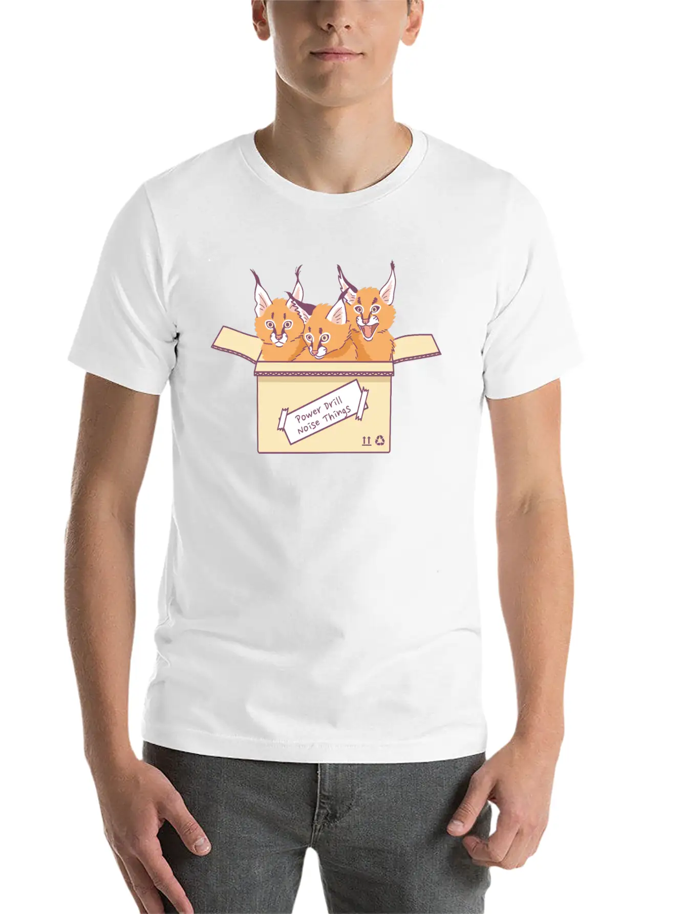 Caracal Relaxed Everyday Tee – Lightweight And Durable Cotton