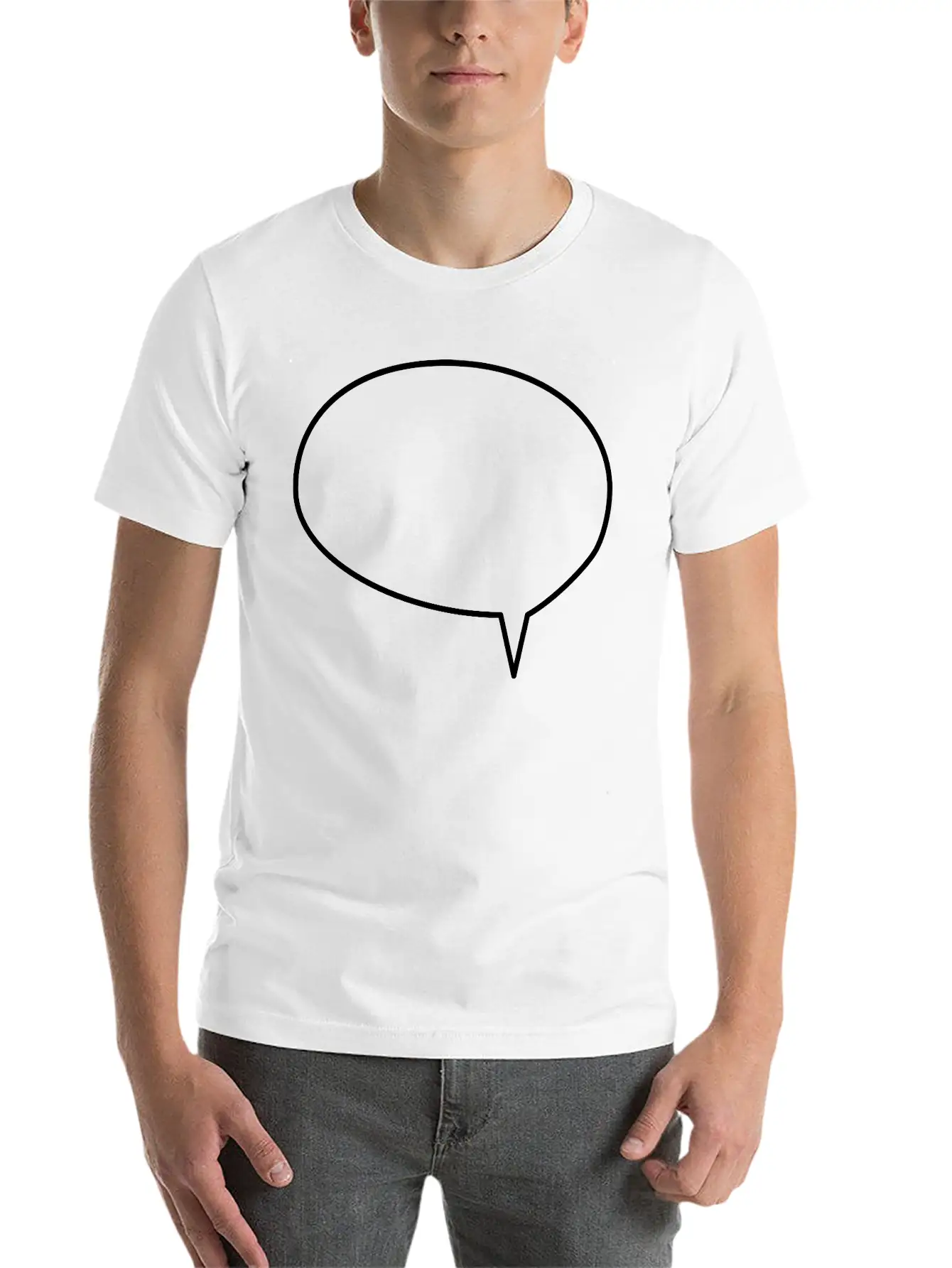 Cartoon Balloon Unisex Short Sleeve Soft Cotton T-Shirt – Casual Everyday Wear