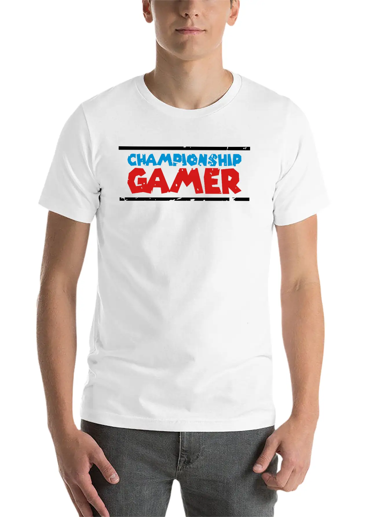 Championship Gamer Timeless Short Sleeve Tee – Comfy And Minimalist Design
