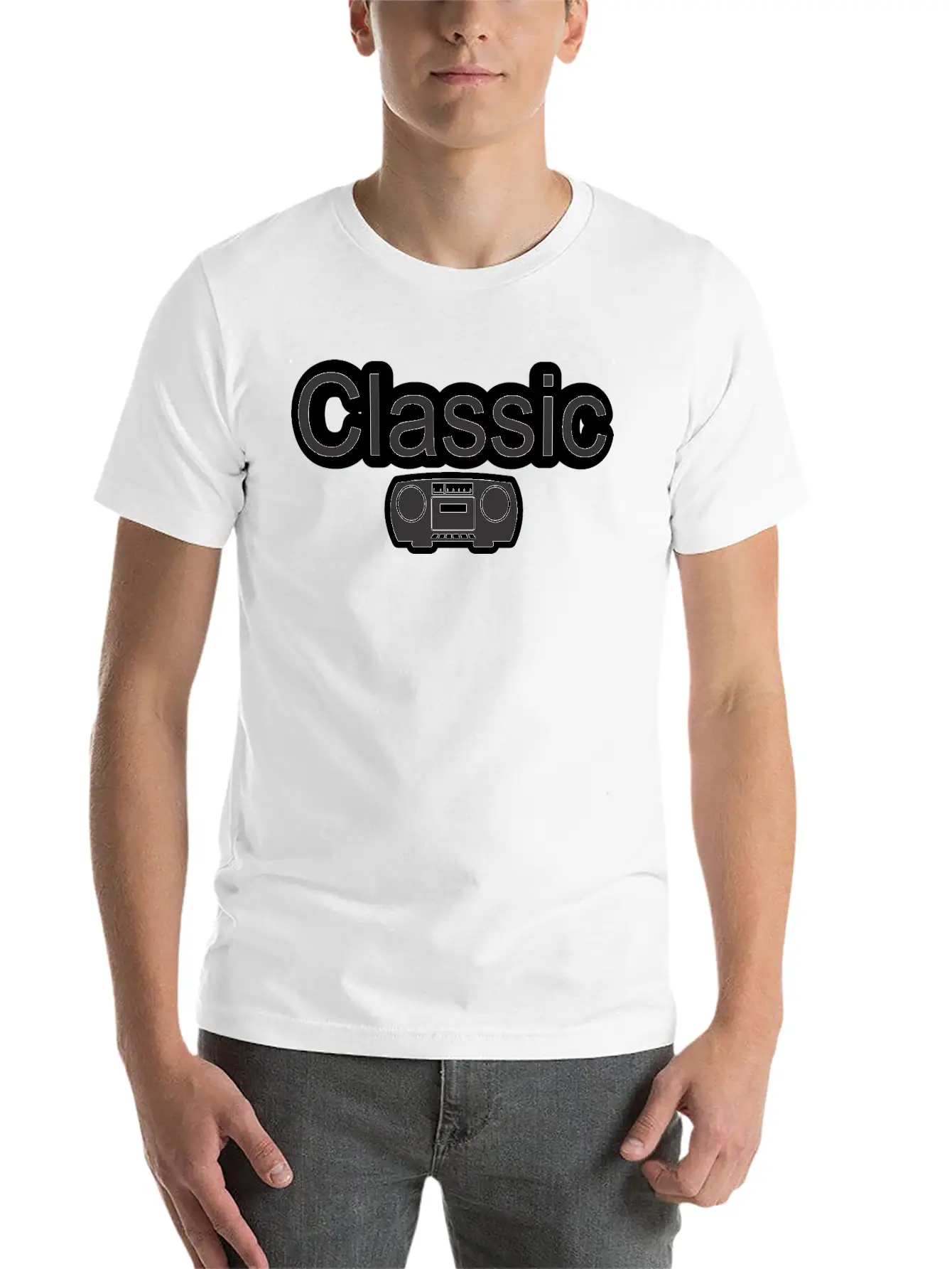 CLASSIC Basic Graphic T-Shirt – Daily Comfort In Soft Cotton