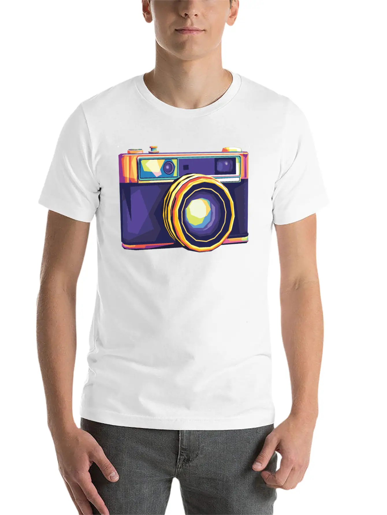 Classic Camera Timeless Short Sleeve Tee – Comfy And Minimalist Design