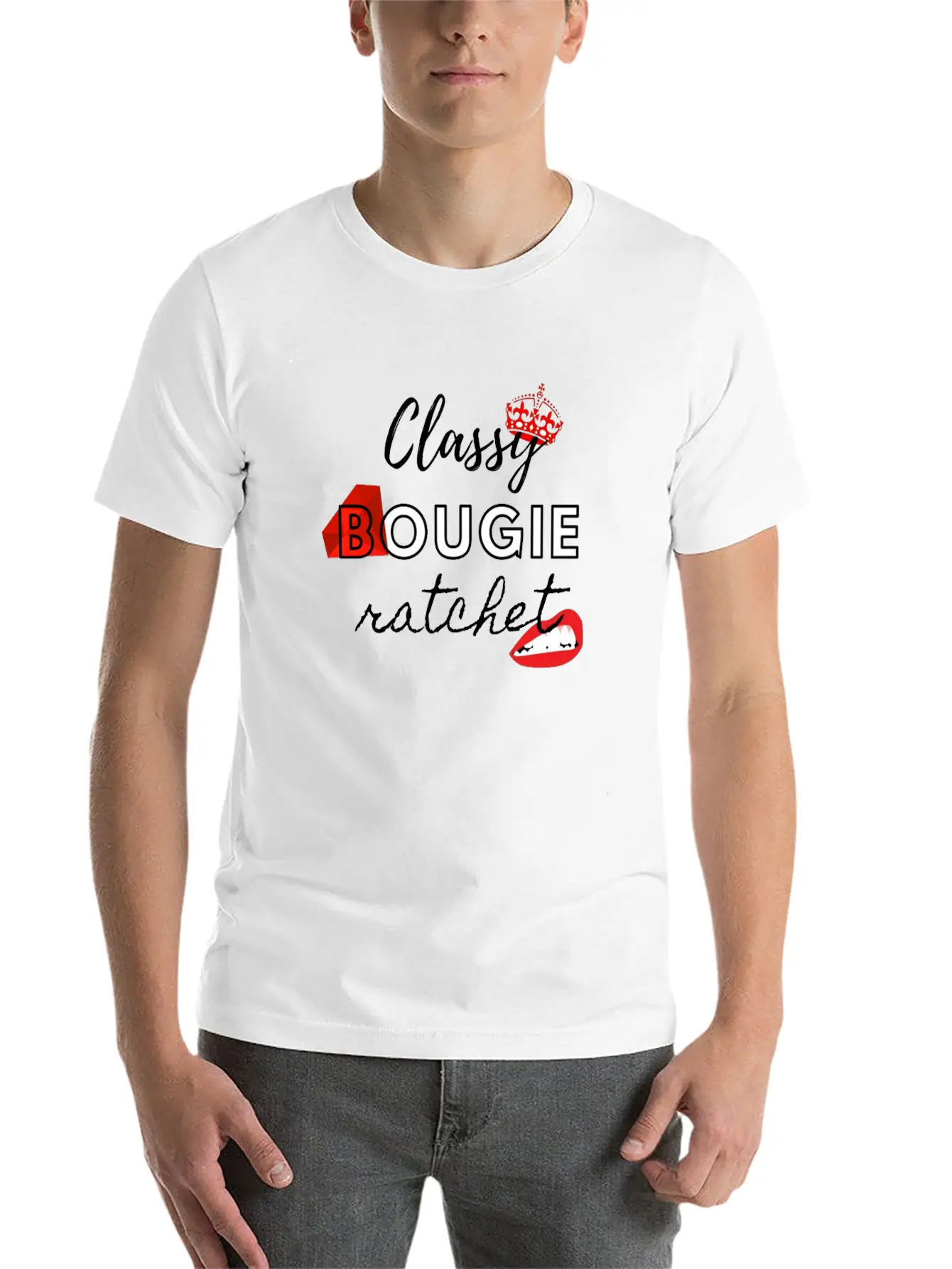 Classy Bougie Ratchet Stylish Everyday T-Shirt – Unisex Basic Cotton Tee