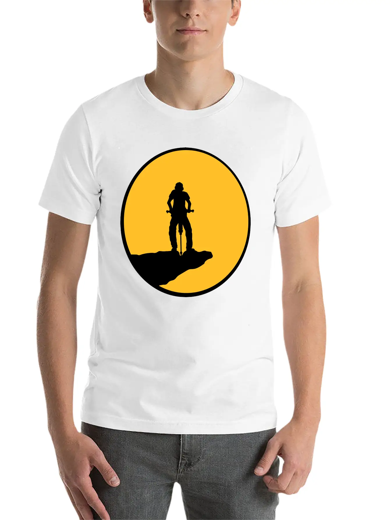 Cliff Construction Worker Stylish Everyday T-Shirt – Unisex Basic Cotton Tee
