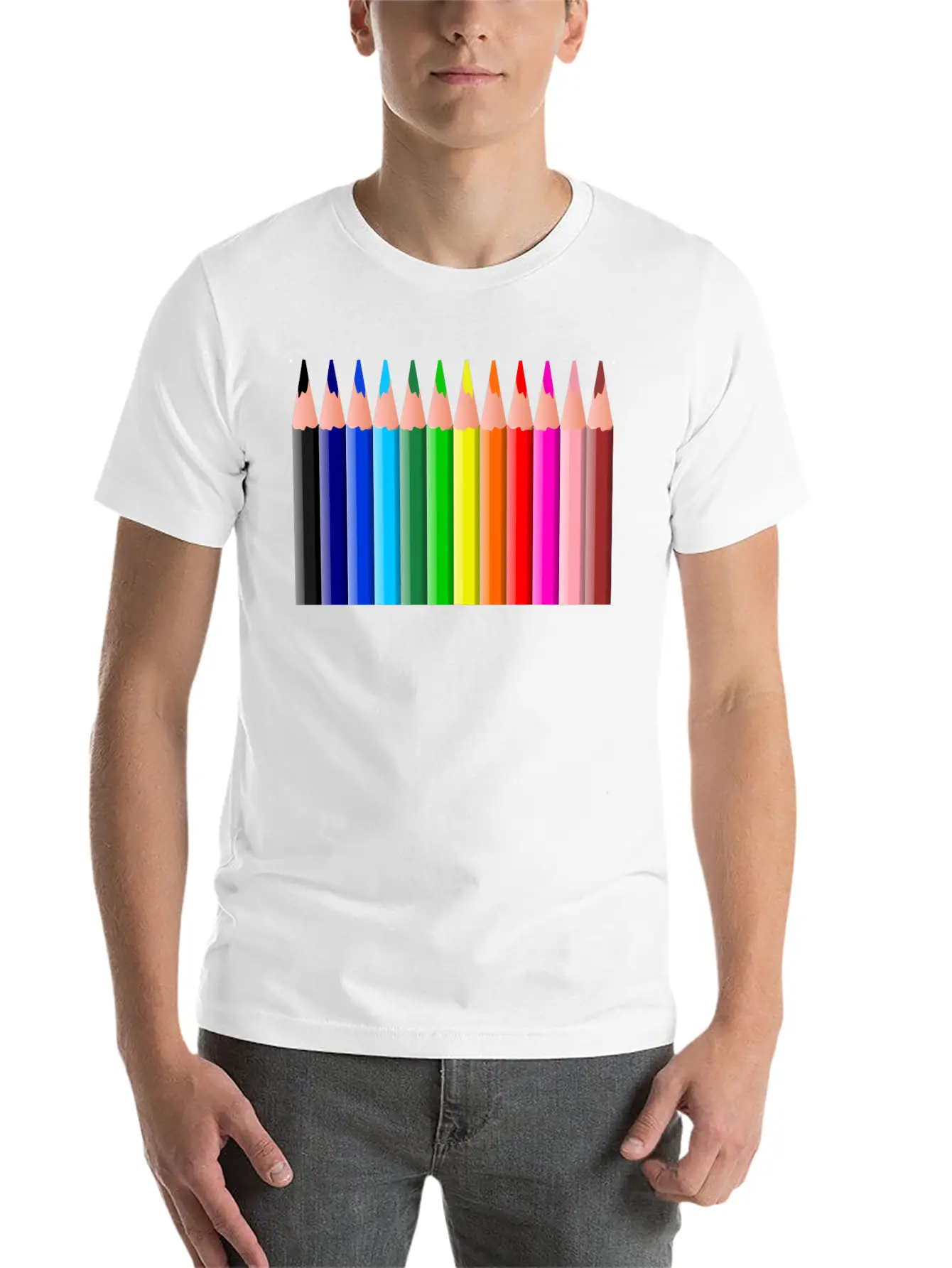 Clip Art Basic Graphic T-Shirt – Daily Comfort In Soft Cotton